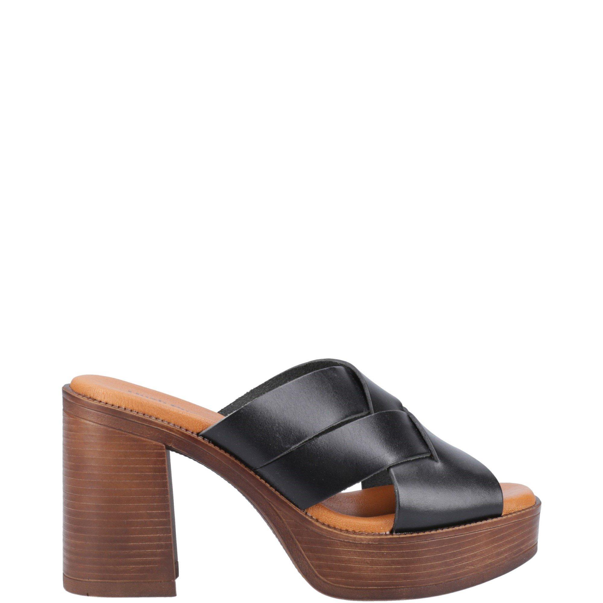 Black - Hush Puppies - Gigi Platform Sandal - 1