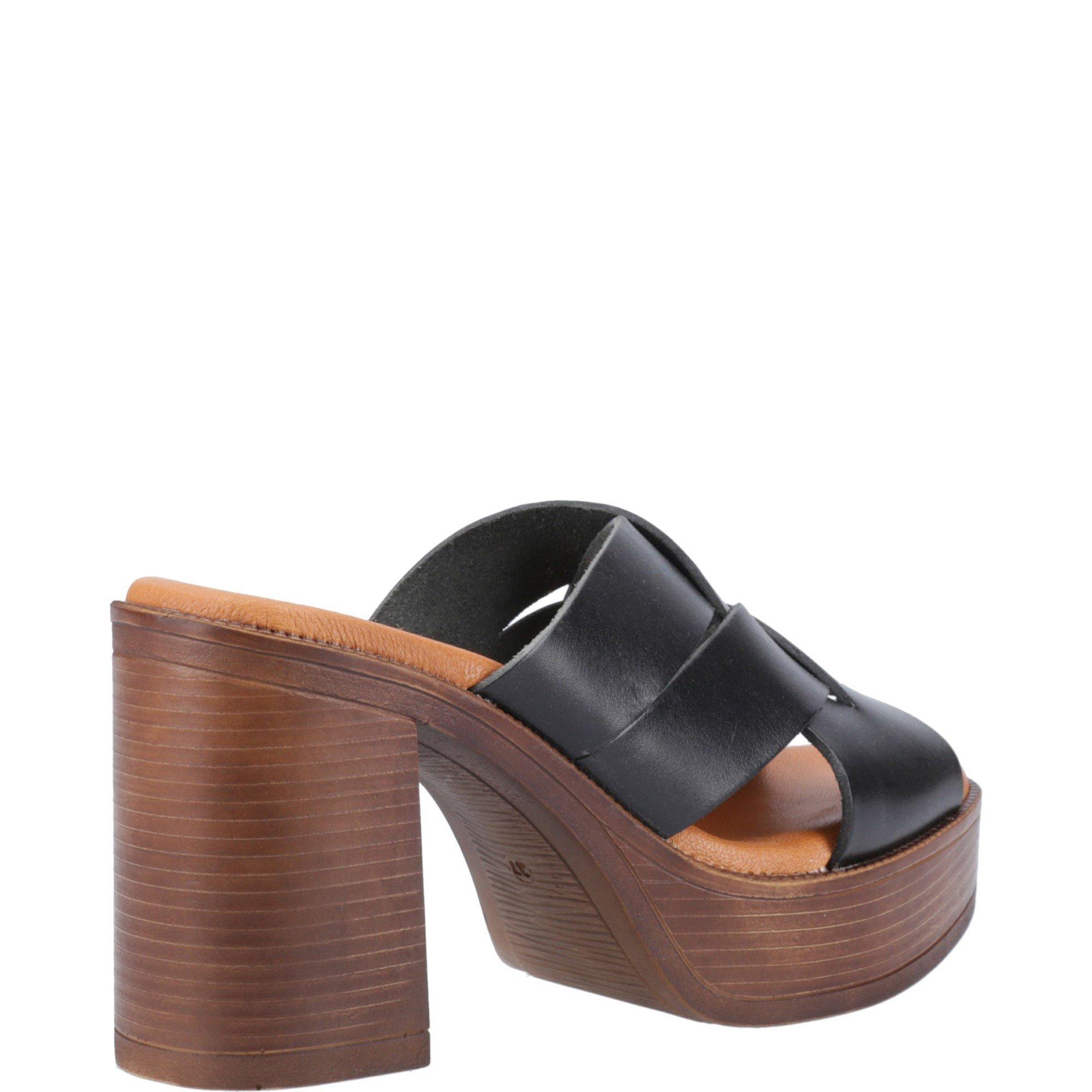 Black - Hush Puppies - Gigi Platform Sandal - 3