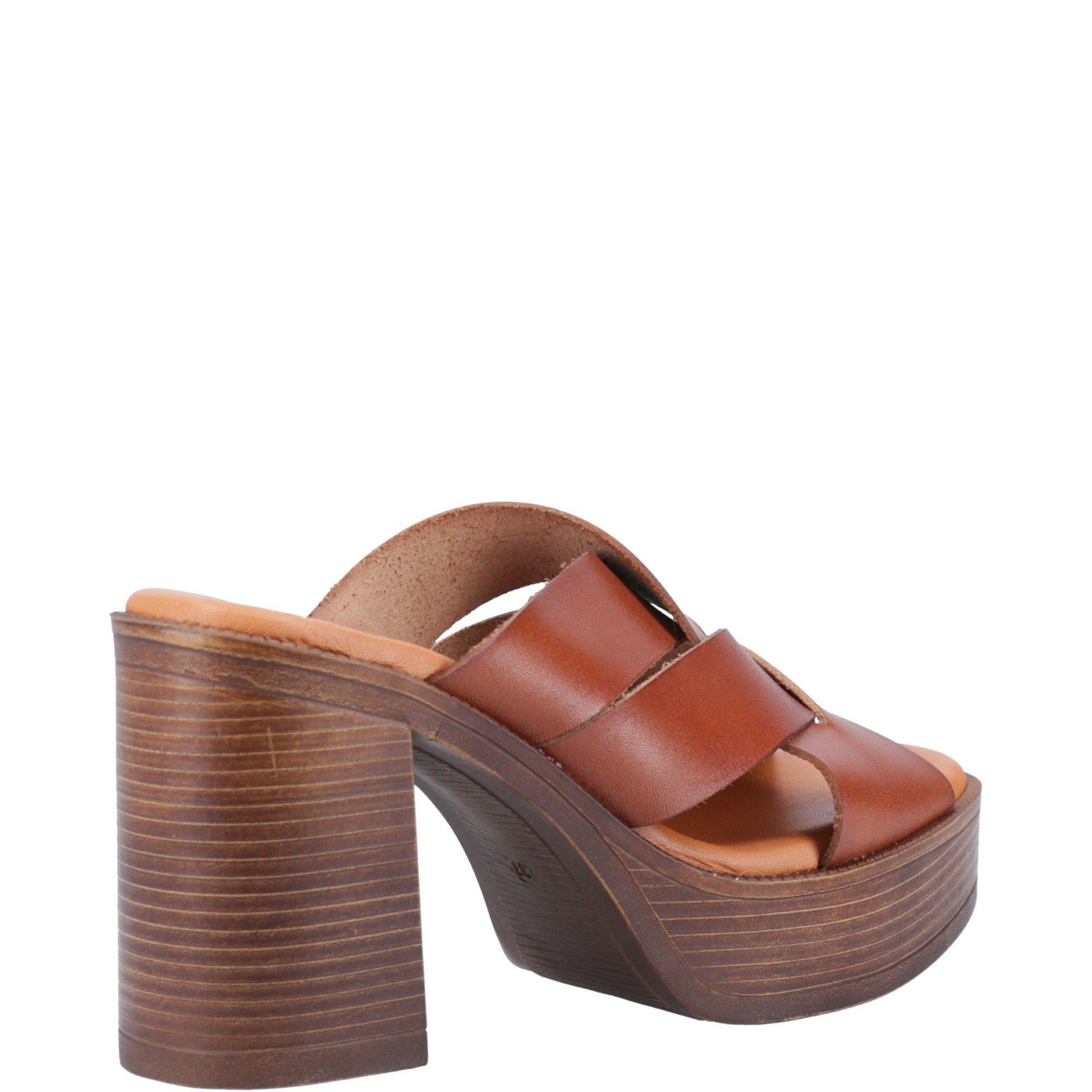 Tan - Hush Puppies - Gigi Platform Sandal - 3