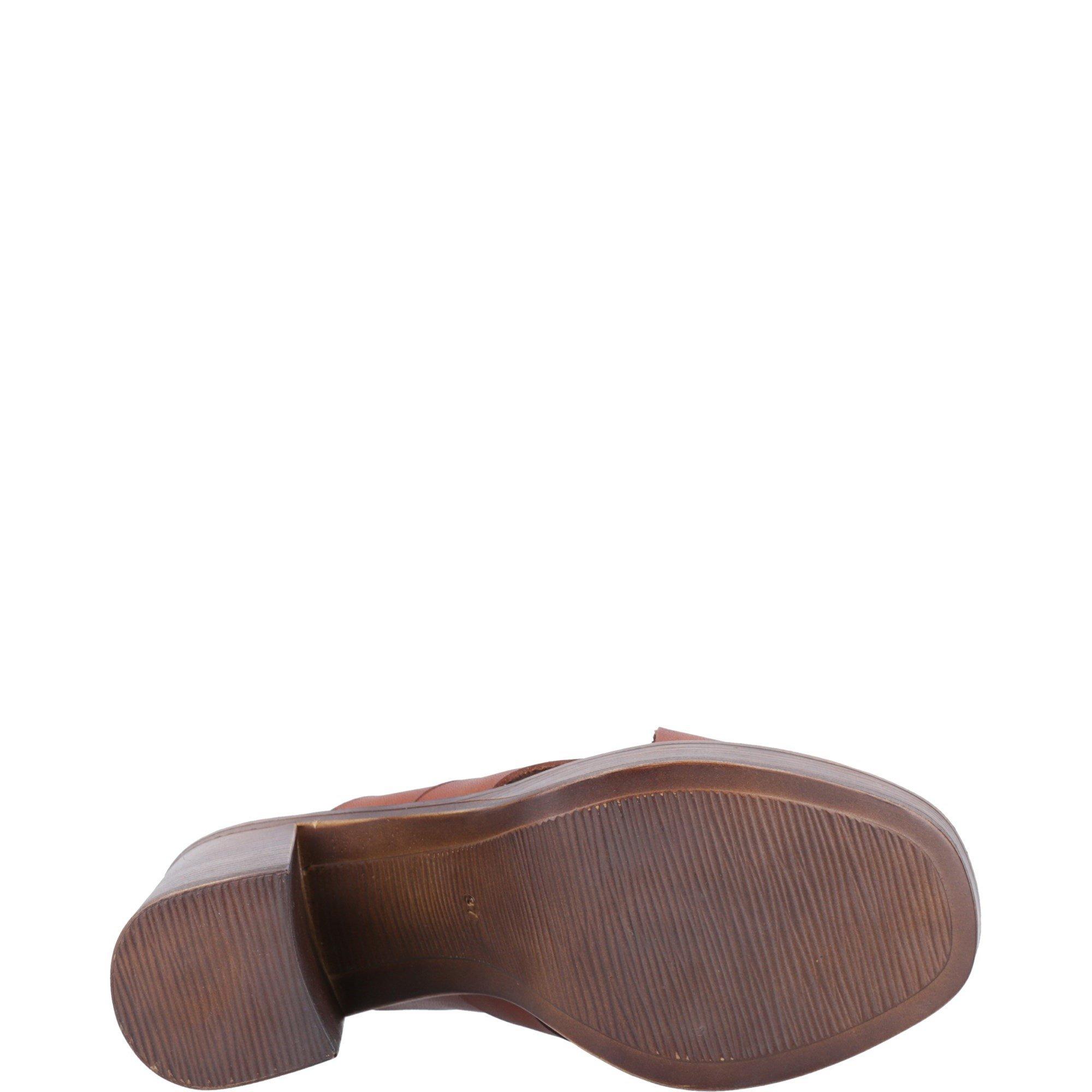 Tan - Hush Puppies - Gigi Platform Sandal - 4