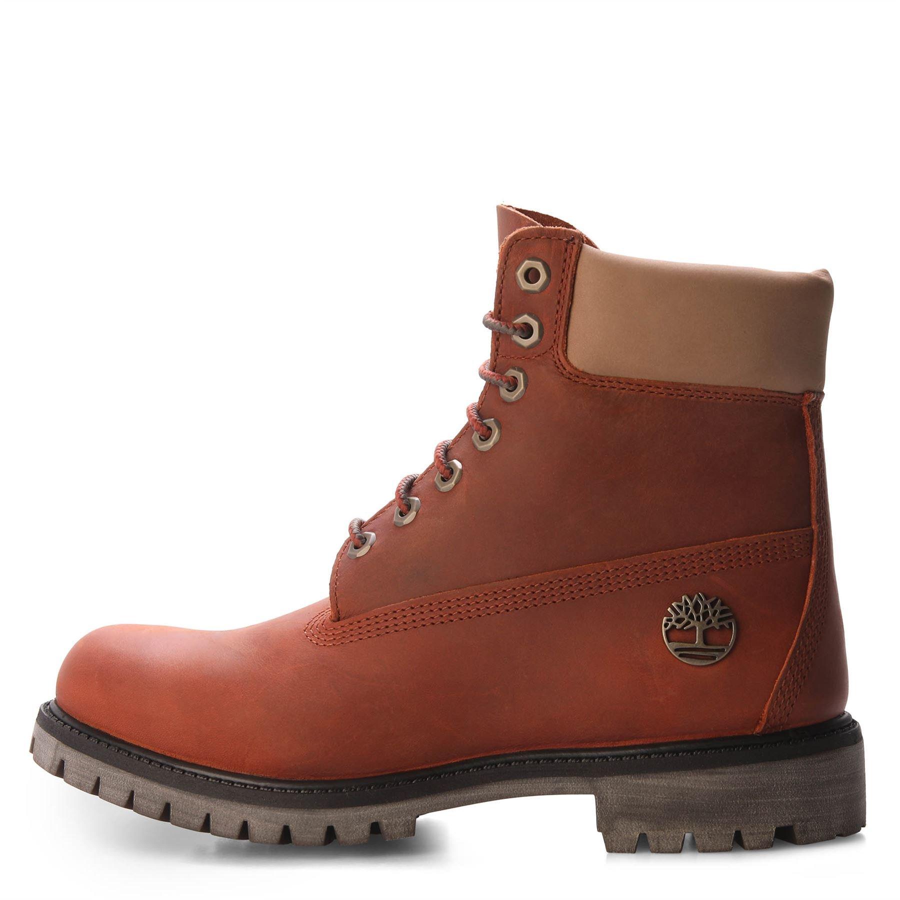 Orange - Timberland - Premium 6 Inch Waterproof Boots - 2