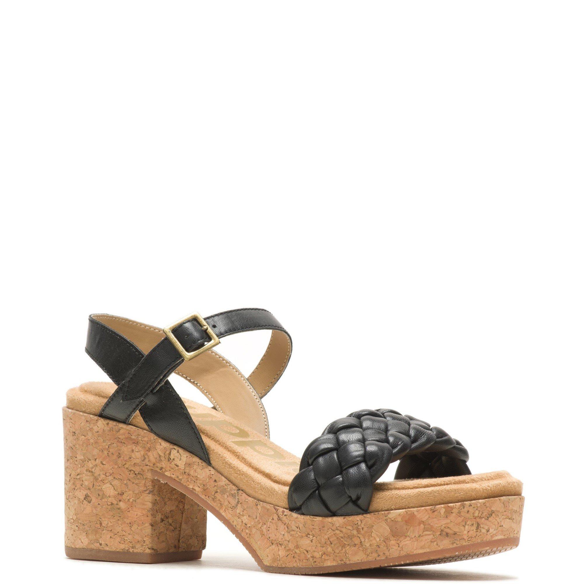Black - Hush Puppies - Poppy Quarter Strap Sandal - 2