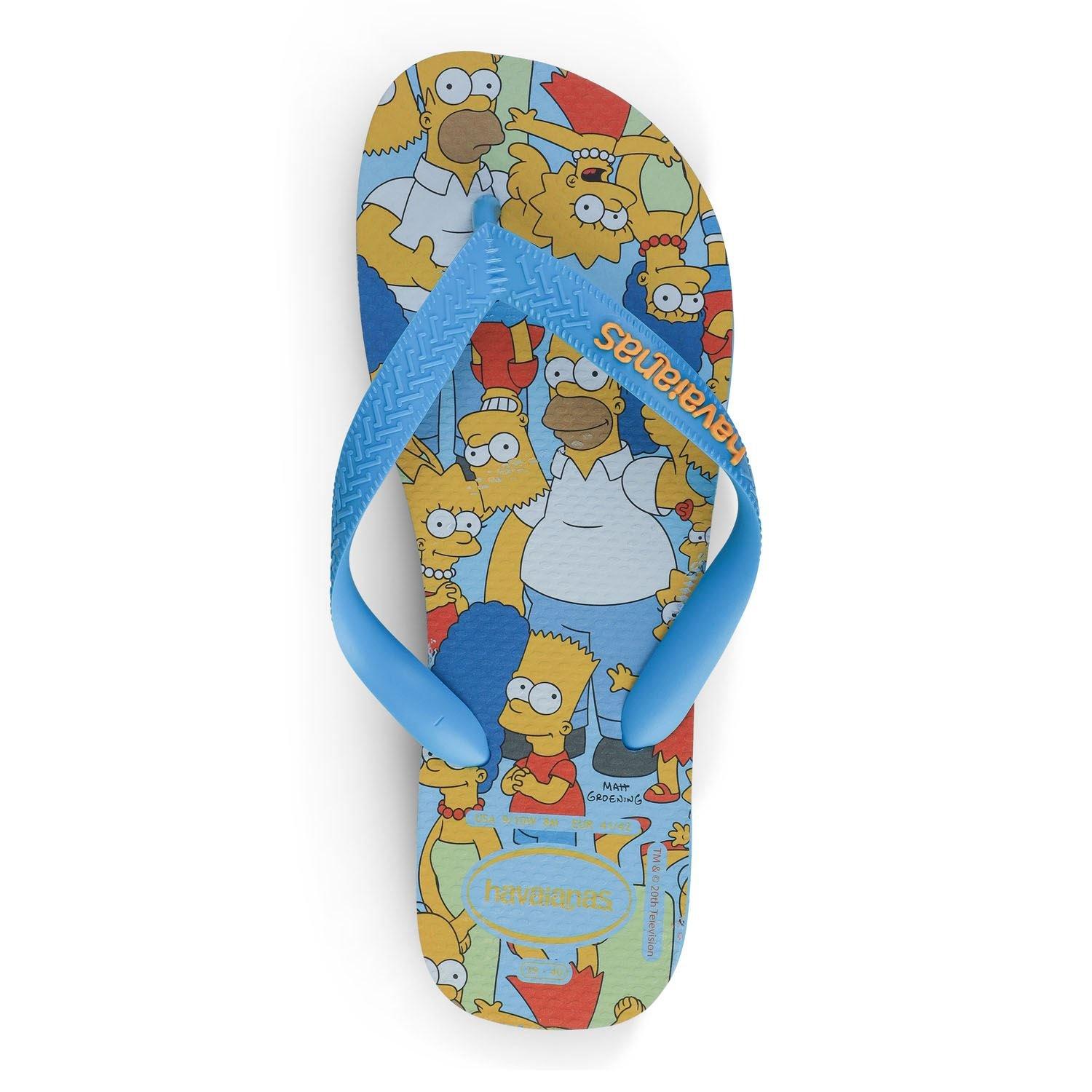 Blue - Havaianas - Simpsons Flip-Flops - 4
