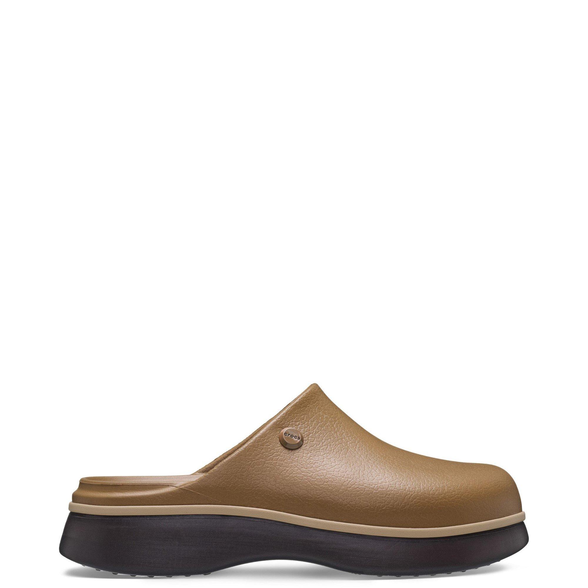 Brown - Crocs - Women's Dylan Notched Clogs - 1