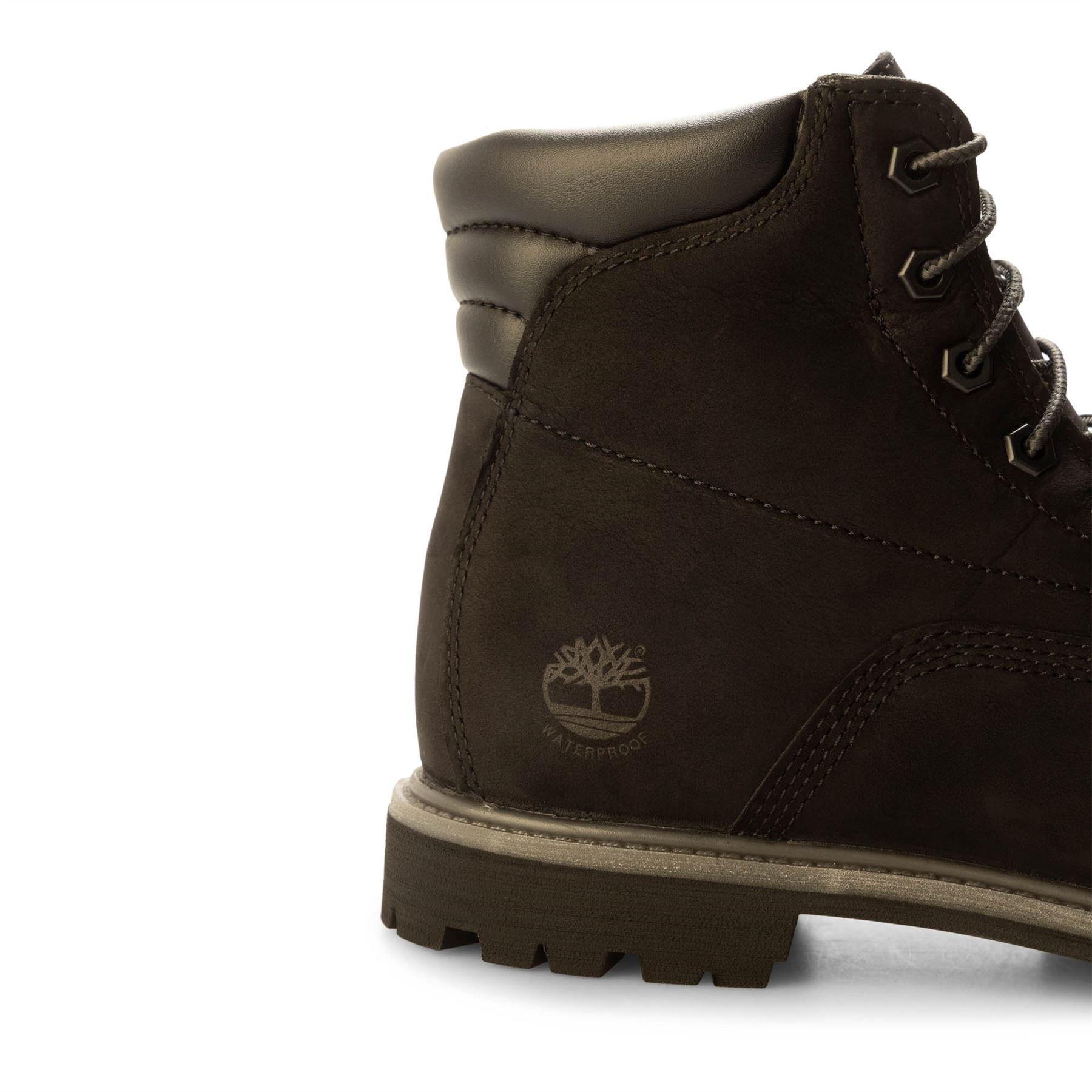 Black - Timberland - 6 In Lace Waterproof Boots - 4