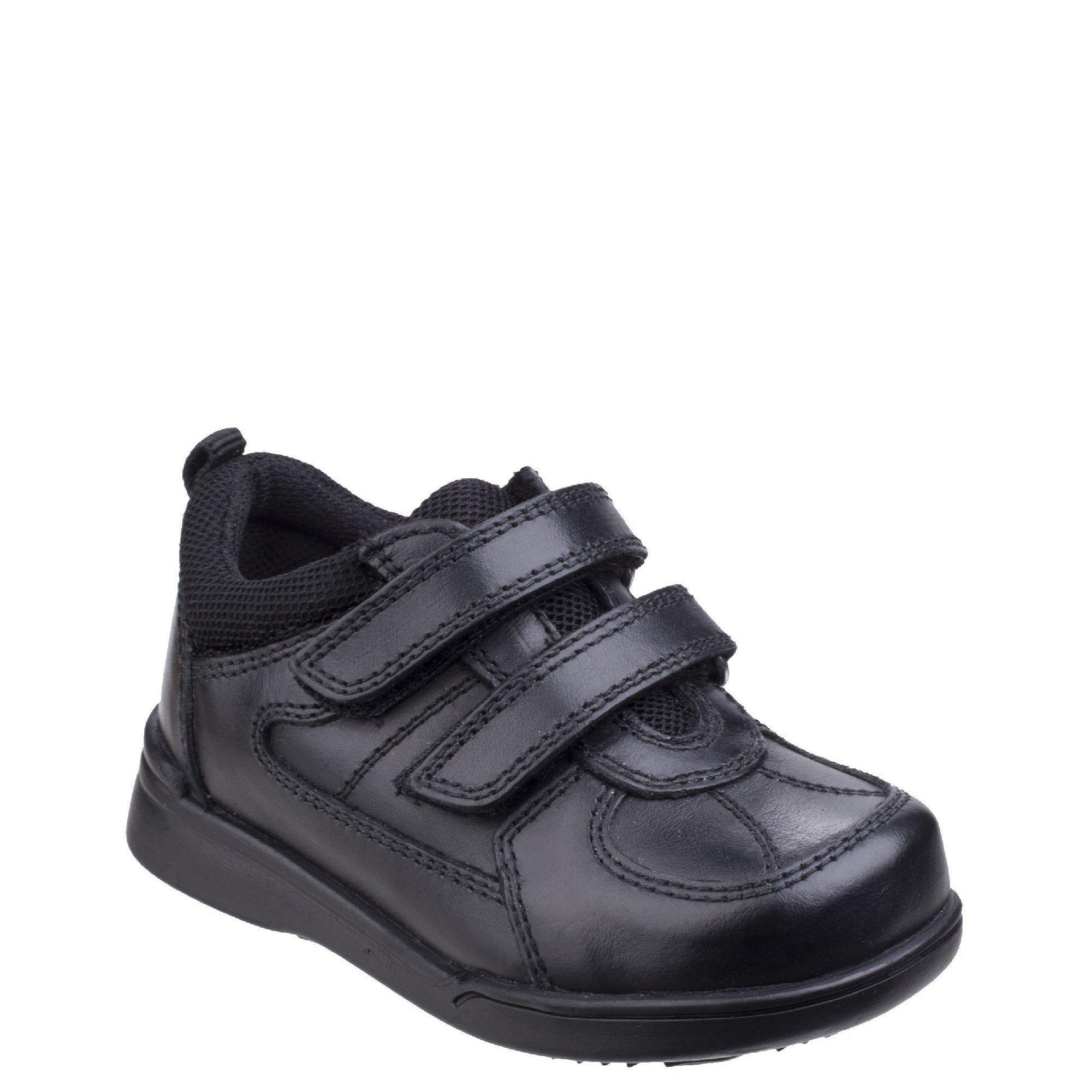 Black - Hush Puppies - Liam Infant School Shoe - 2