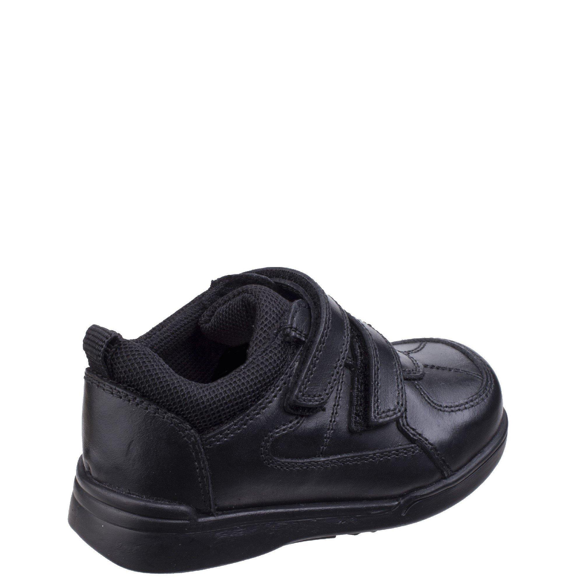 Black - Hush Puppies - Liam Infant School Shoe - 3