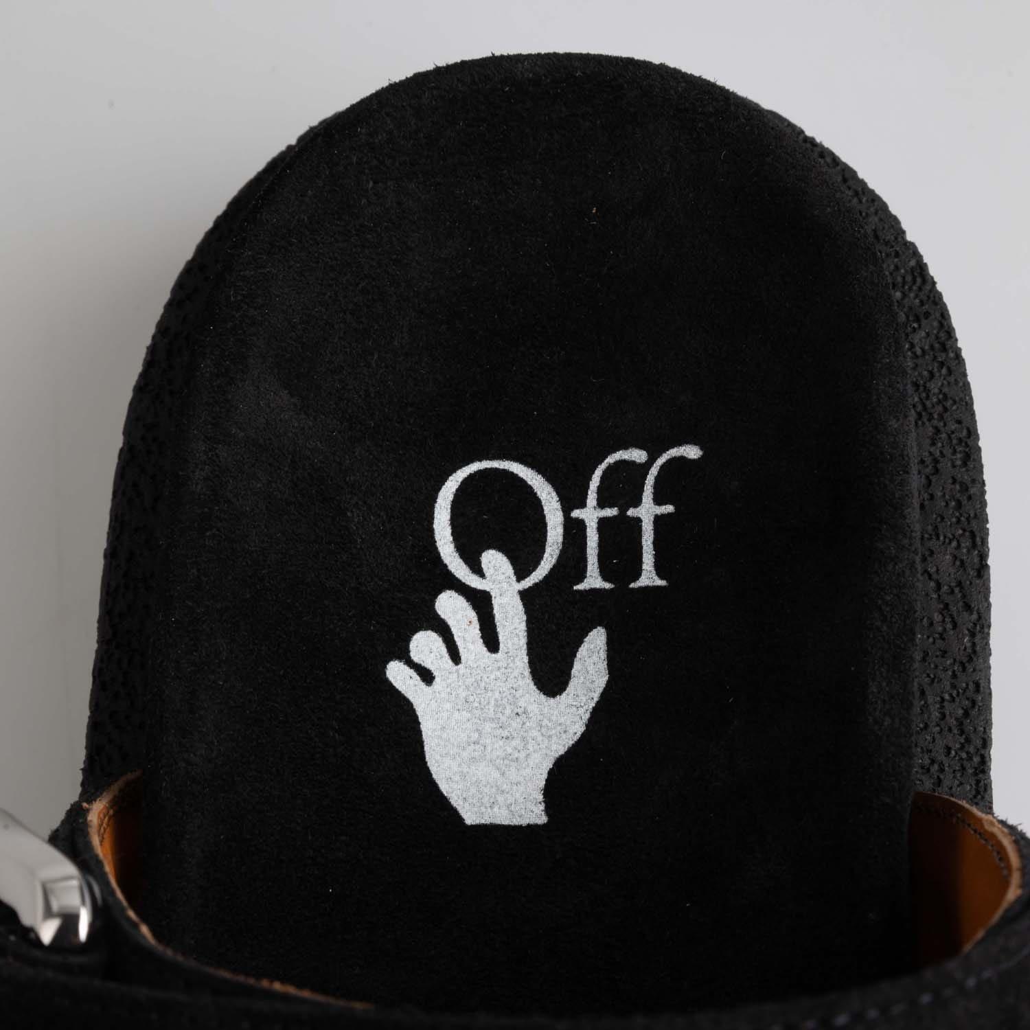 Black Green - Off White - Suede Spongesole Clogs - 6