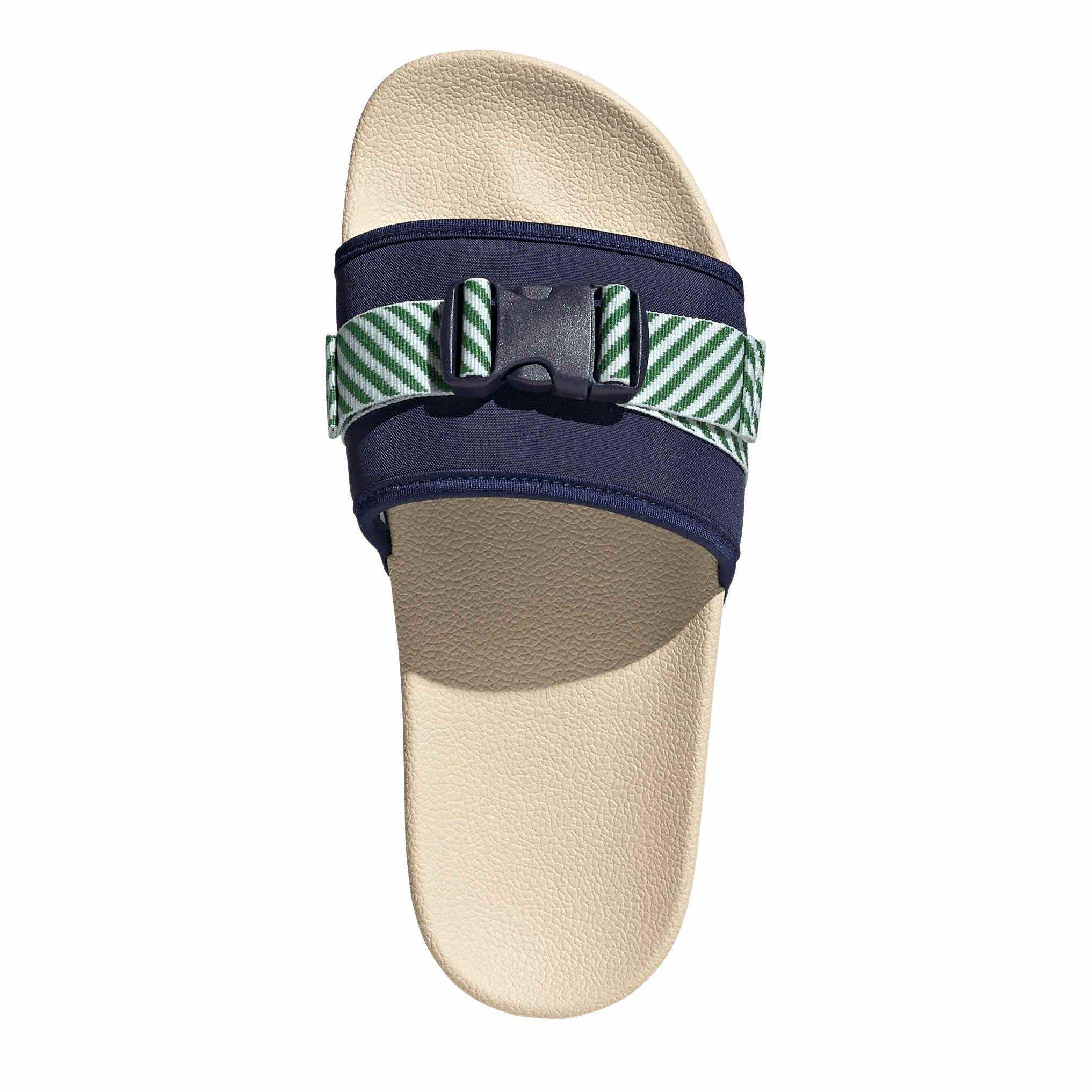 Navy - adidas Originals - Pouchylette Slide Sandals - 5