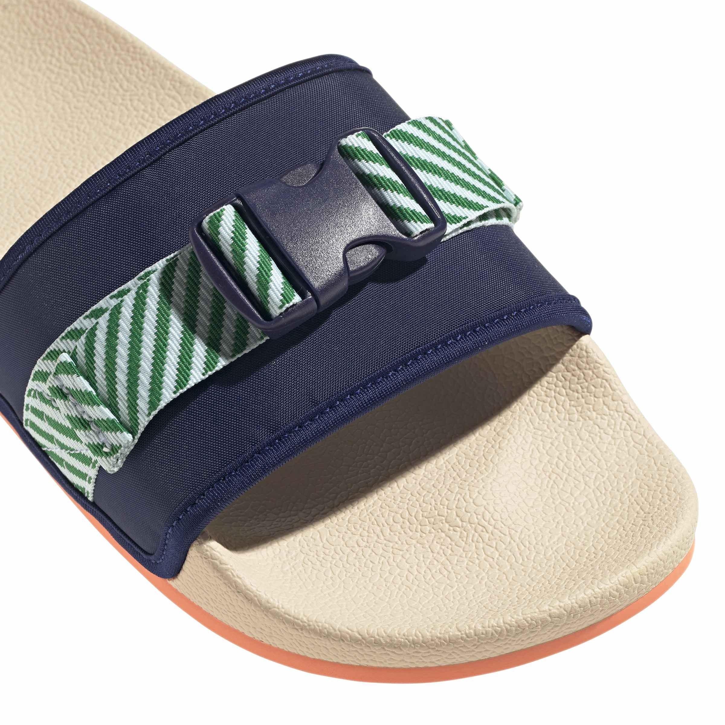 Navy - adidas Originals - Pouchylette Slide Sandals - 7