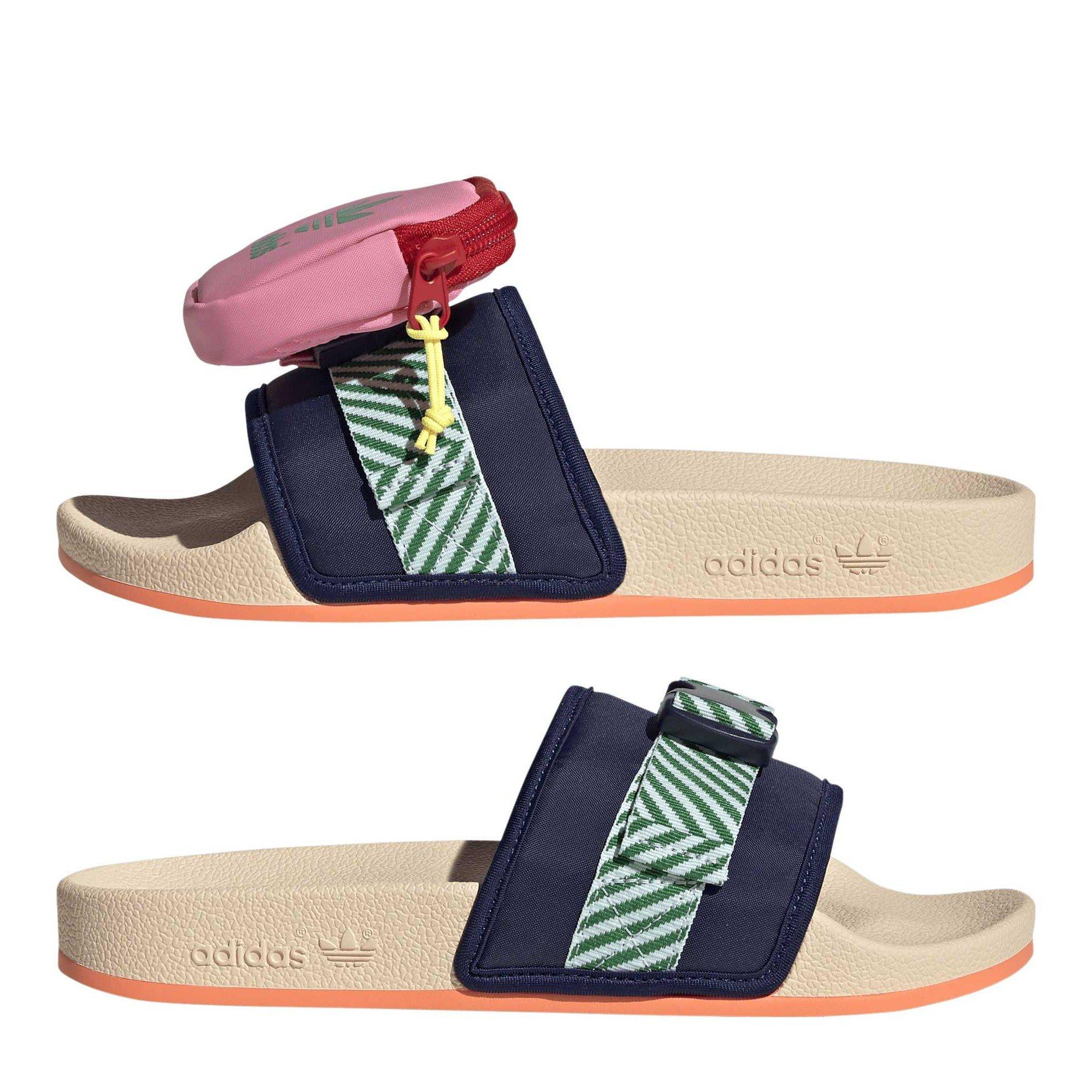Navy - adidas Originals - Pouchylette Slide Sandals - 9