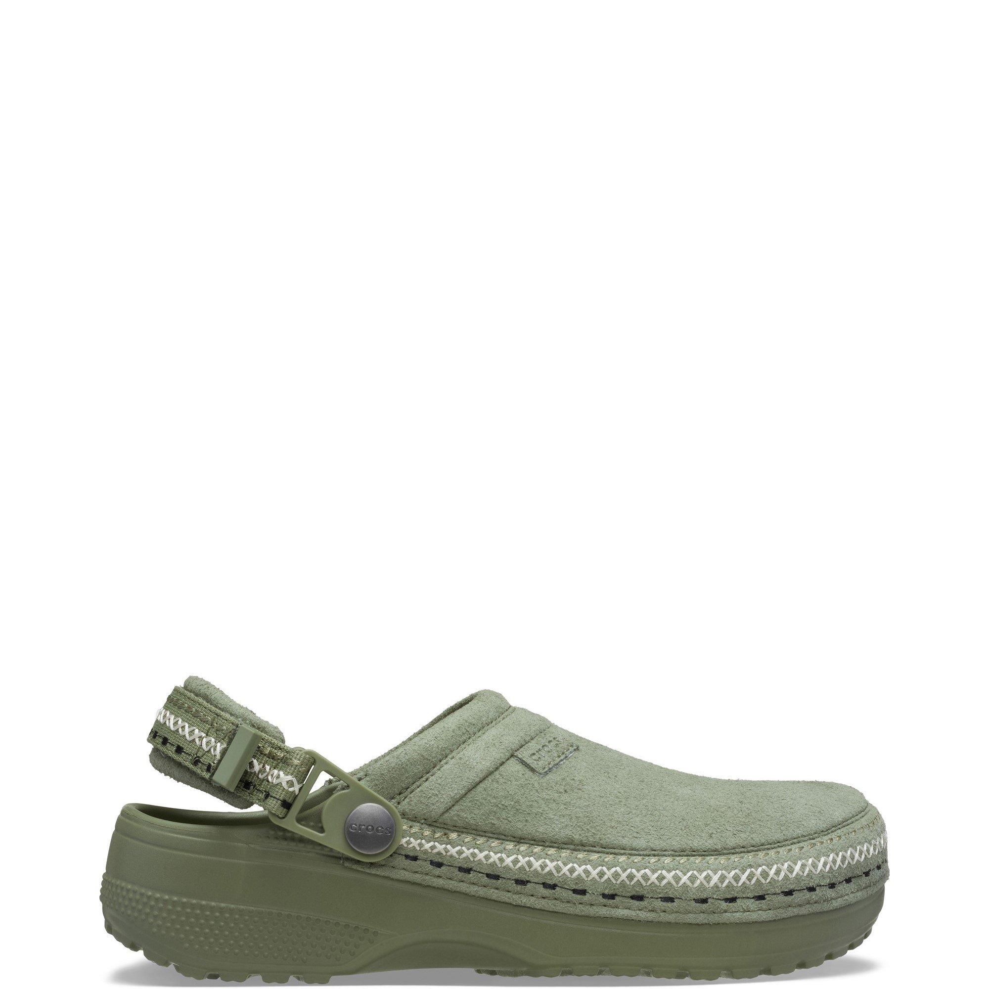 Green - Crocs - Classic Crafted Stitch Clog - 1