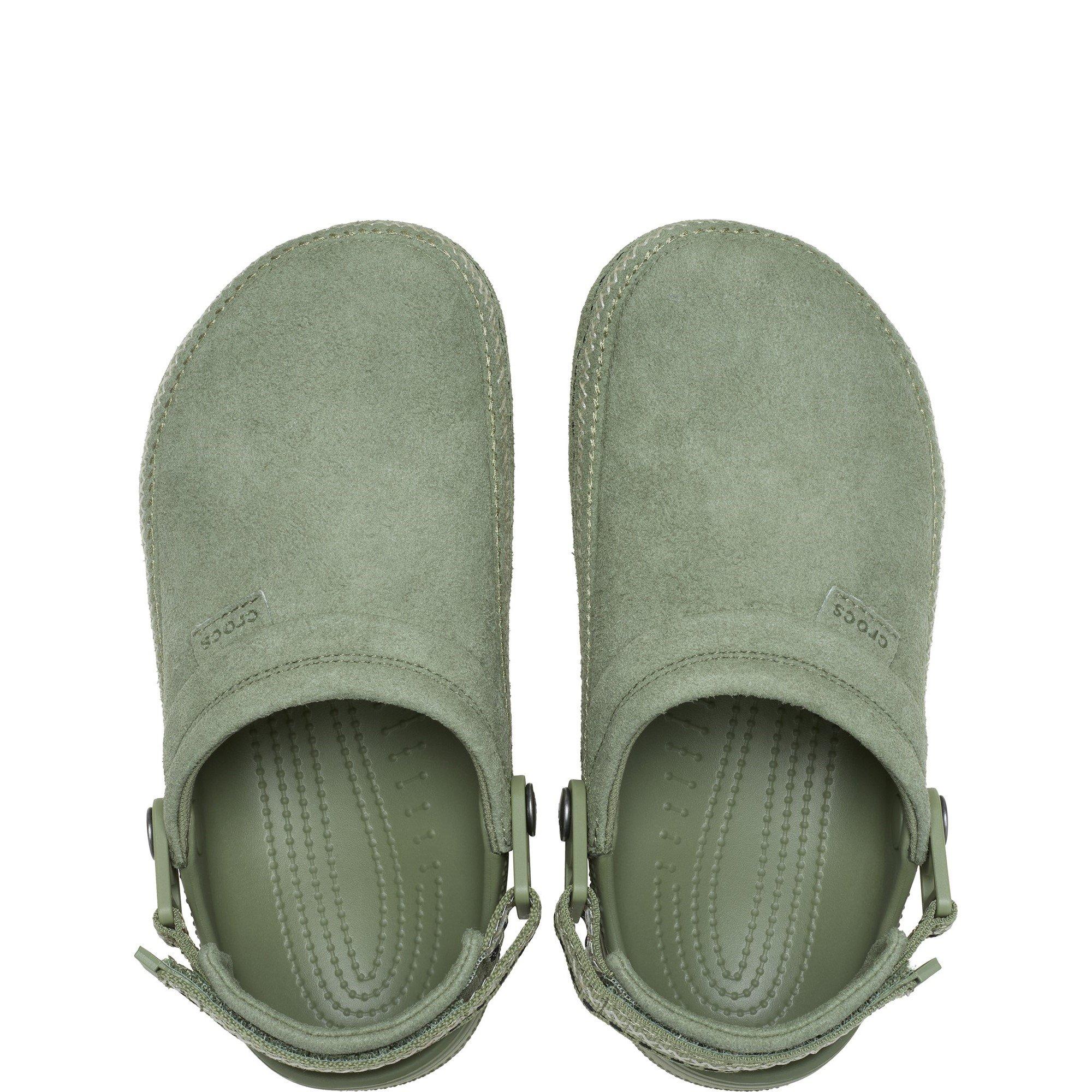 Green - Crocs - Classic Crafted Stitch Clog - 3