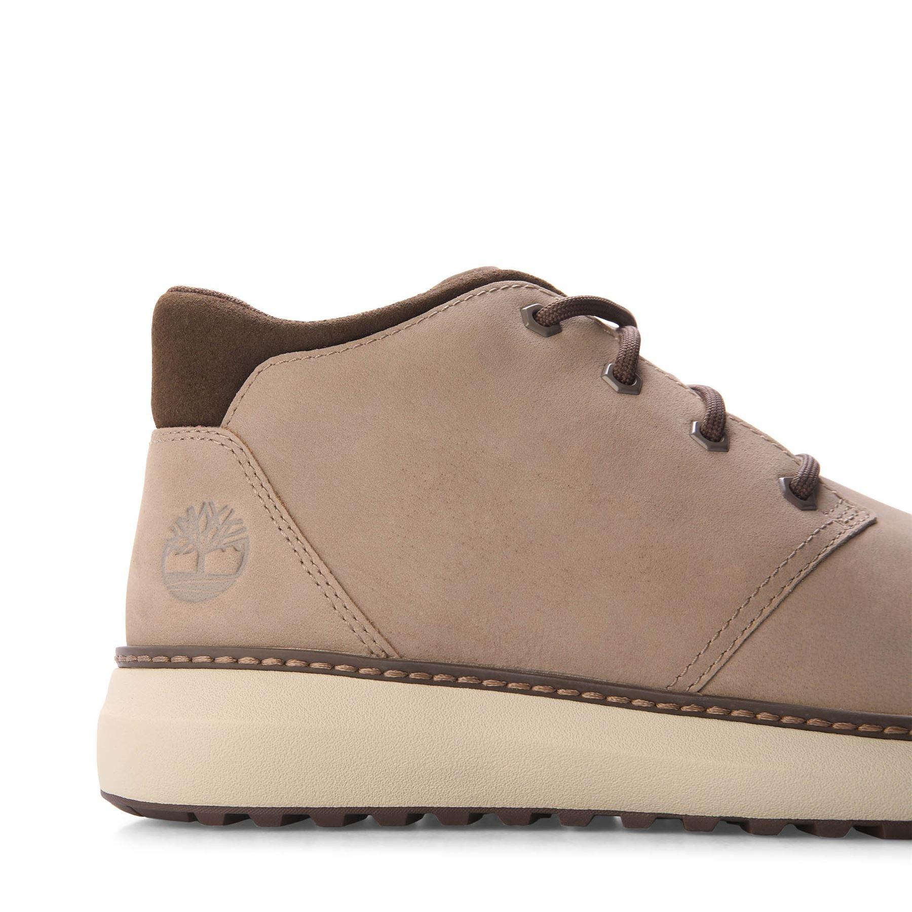 Grey - Timberland - Hudson Road Mid Lace Chukka Boots - 4