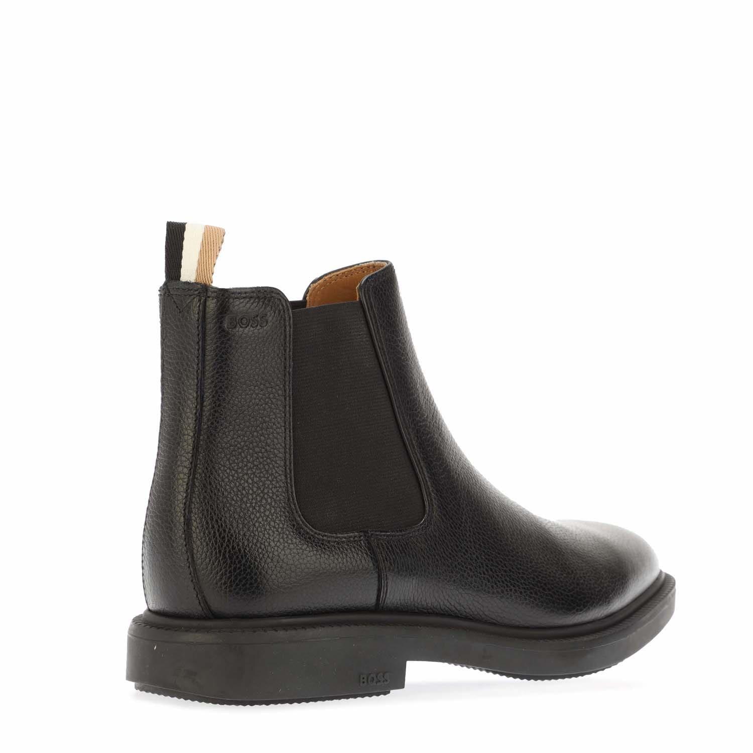 Black - Boss - Larry Chelsea Boots - 3