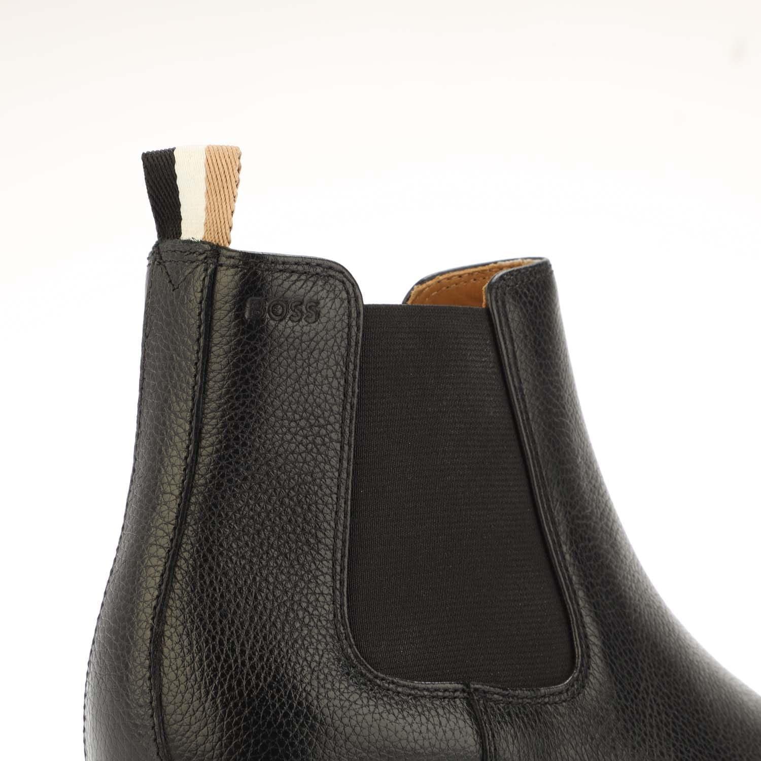 Black - Boss - Larry Chelsea Boots - 5