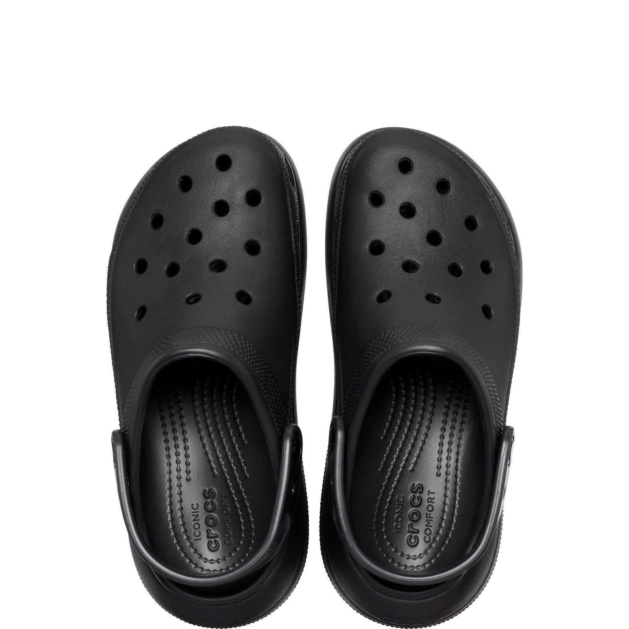 Black - Crocs - Classic Crush Clog - 4