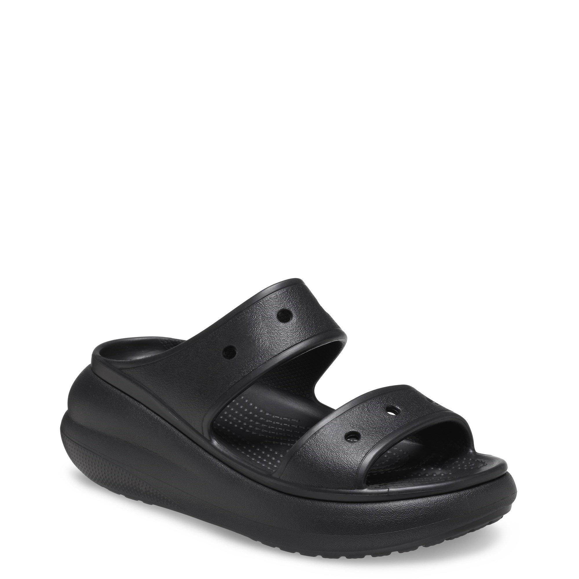 Black - Crocs - Classic Crush Sandal - 2