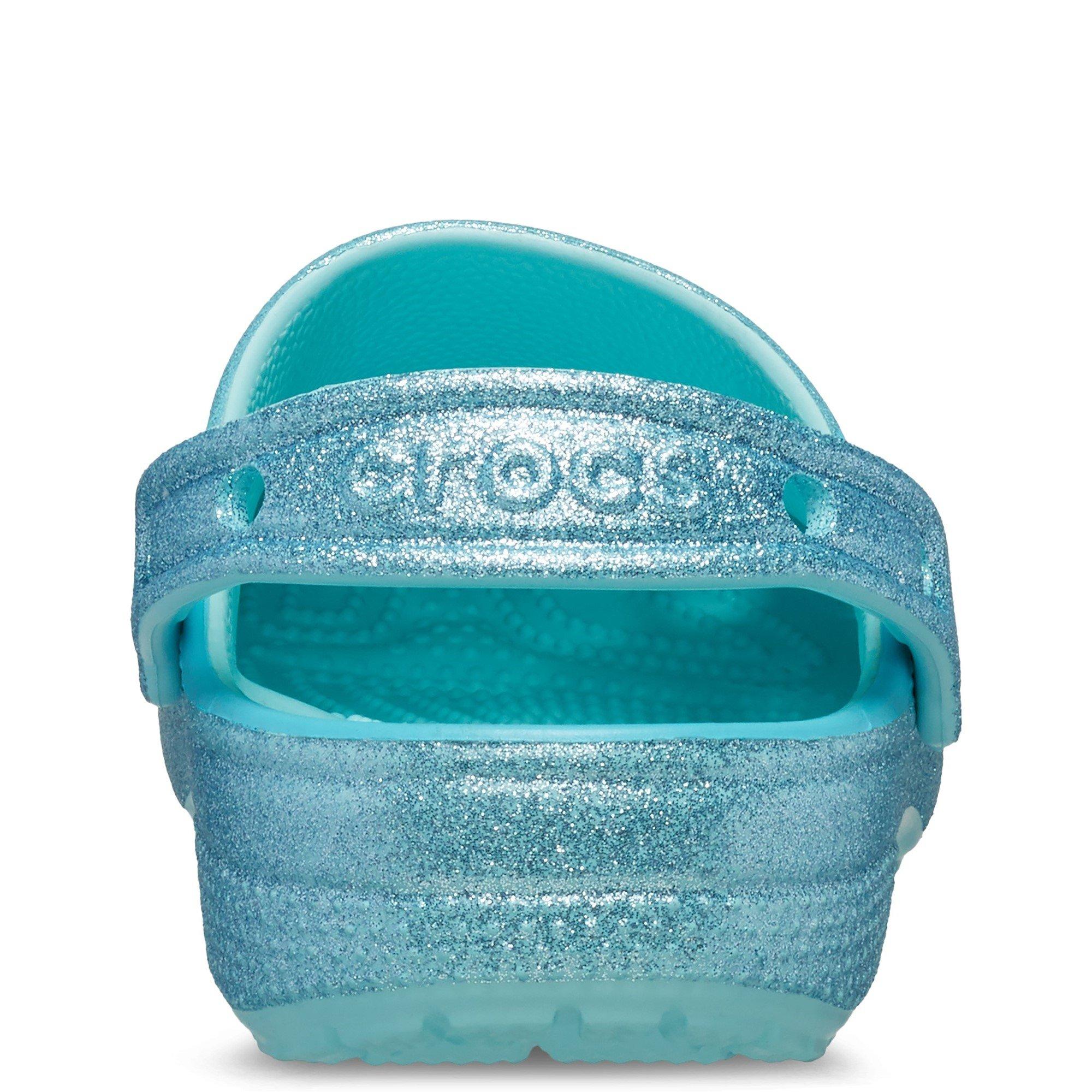 Turquoise - Crocs - Frozen Elsa Clog - 3