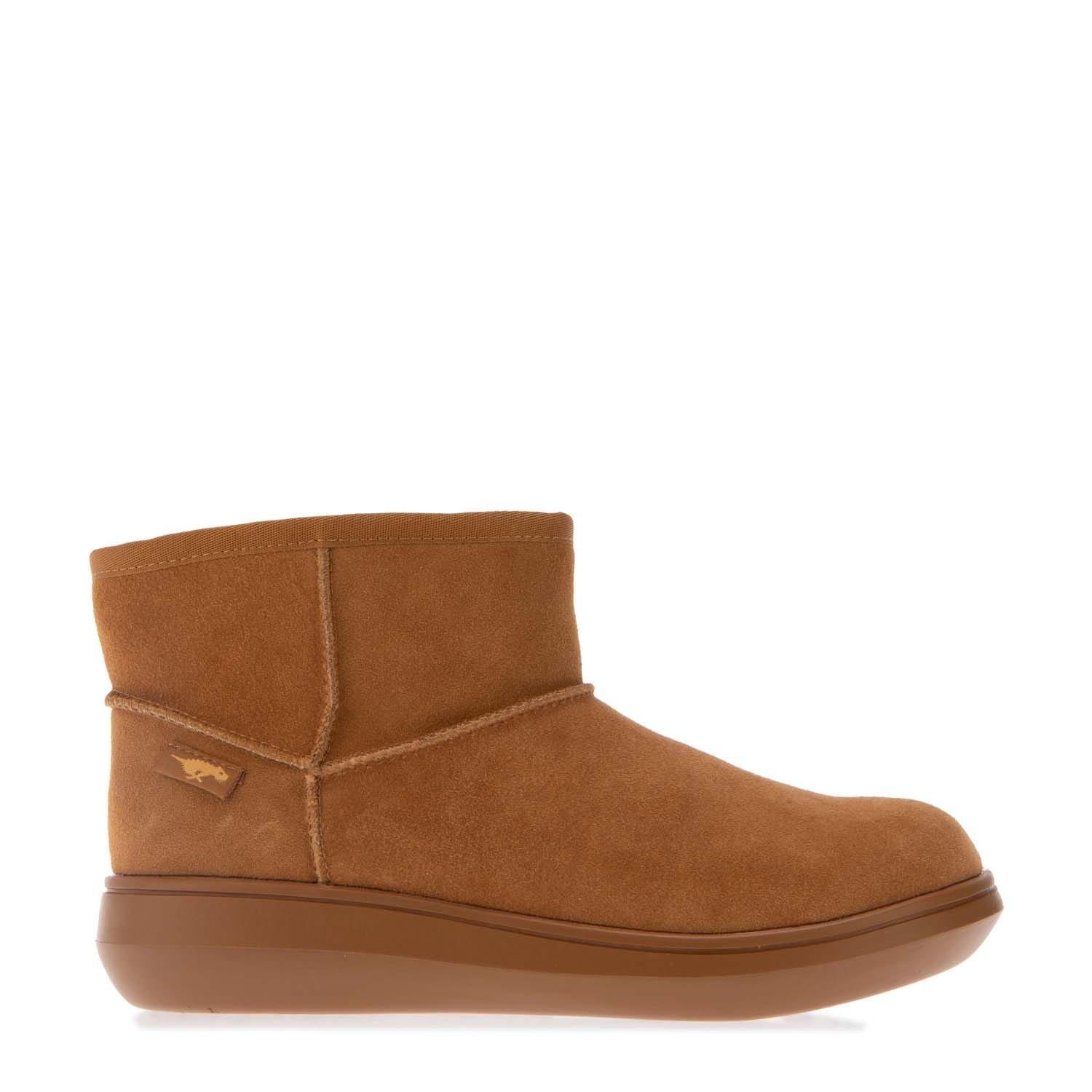 Camel - Rocket Dog - Sugar Rush Suede Ankle Boots - 1
