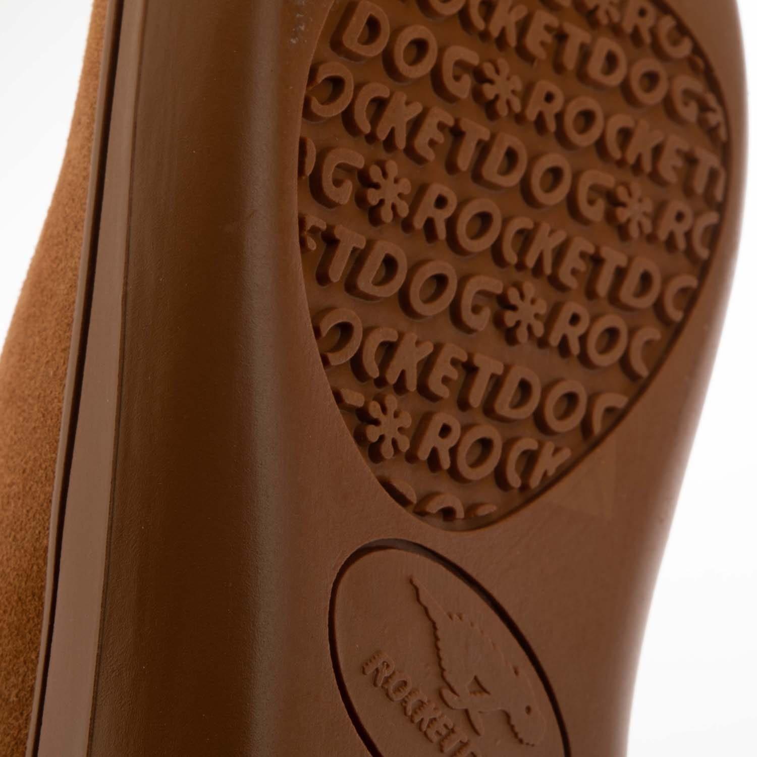 Camel - Rocket Dog - Sugar Rush Suede Ankle Boots - 7