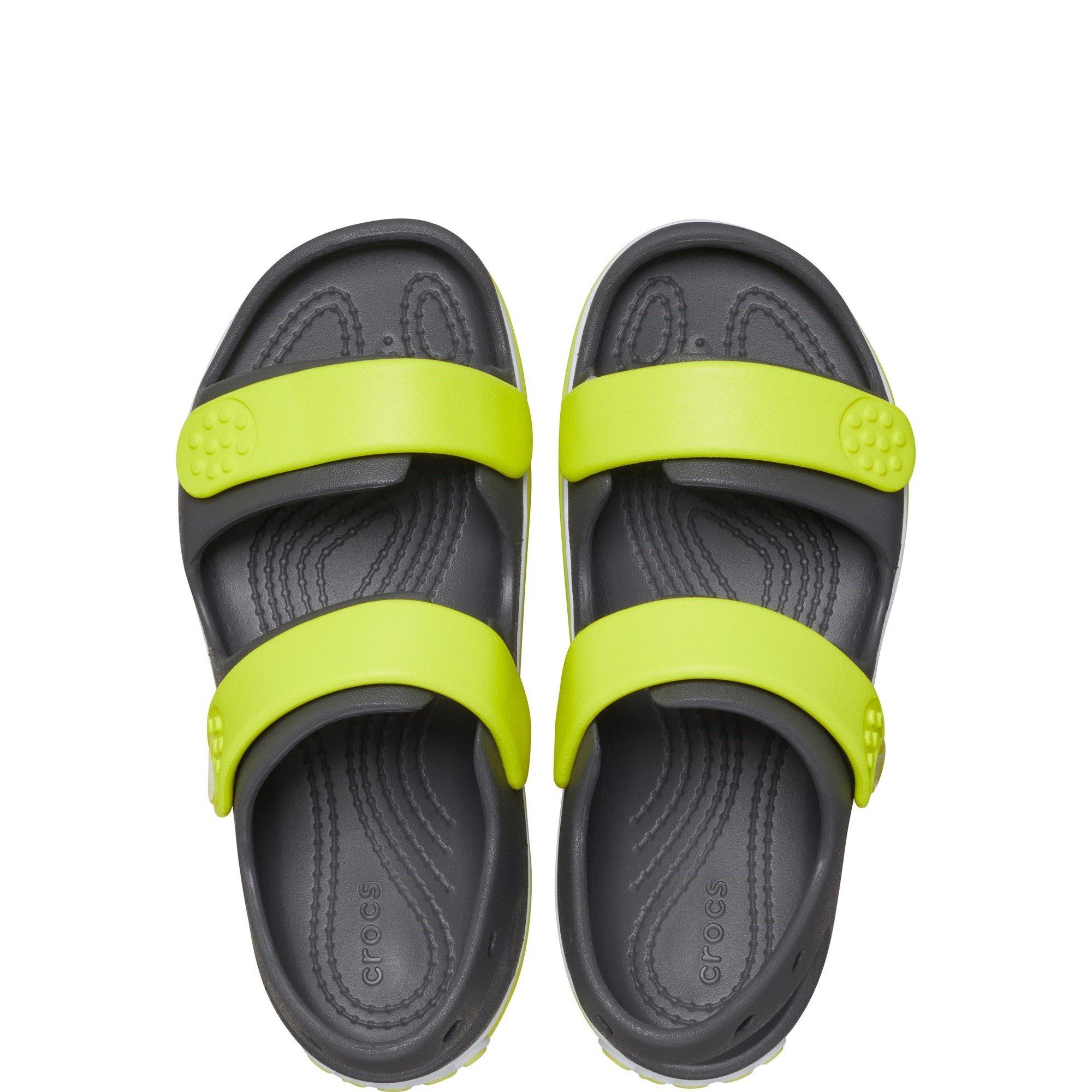 Grey - Crocs - Crocband Play Sandal - 4