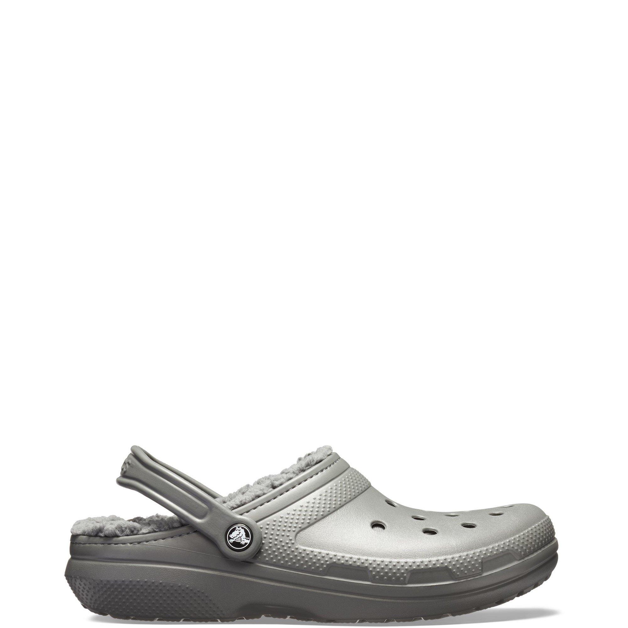 Grey - Crocs - Classic Lined Clog - 1