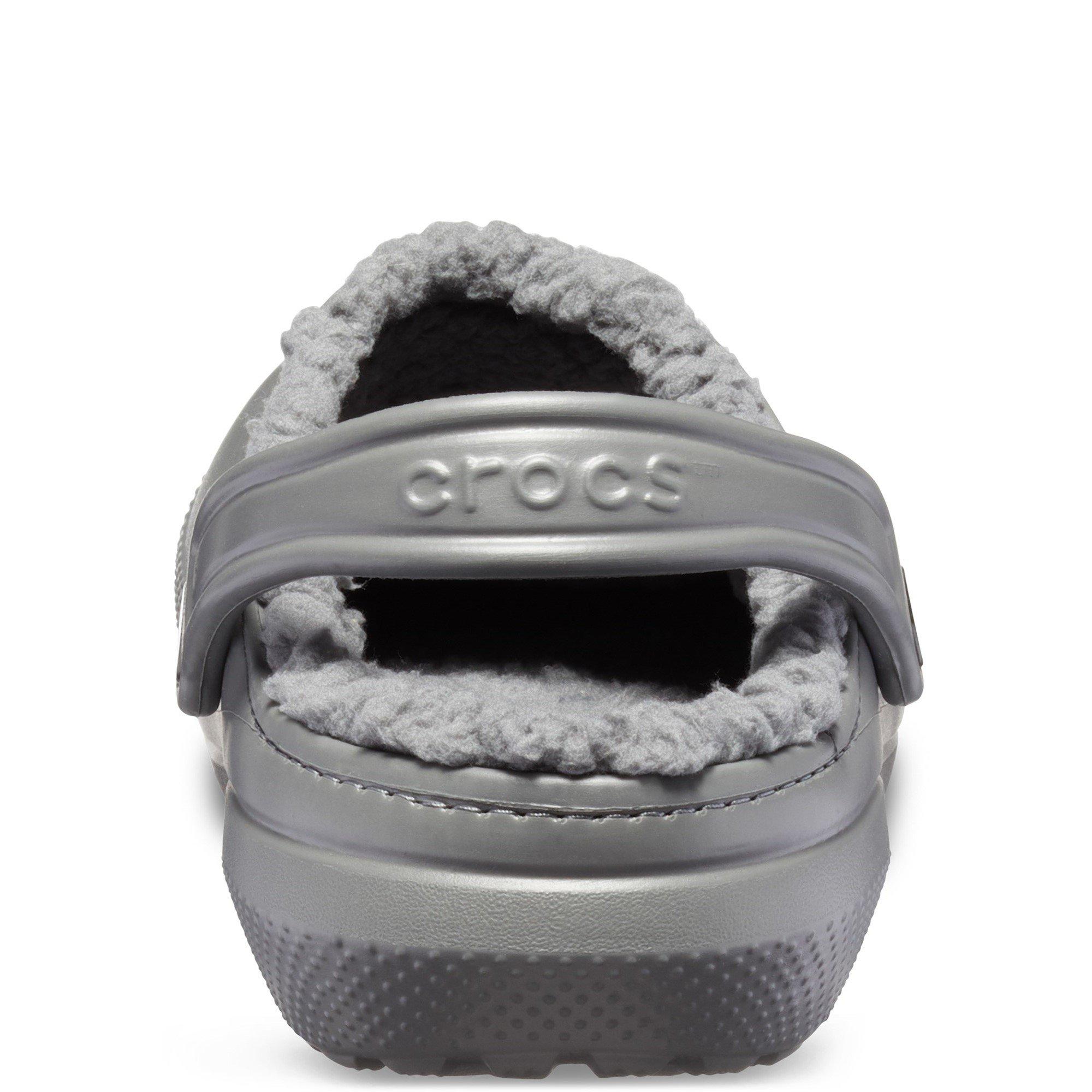 Grey - Crocs - Classic Lined Clog - 3