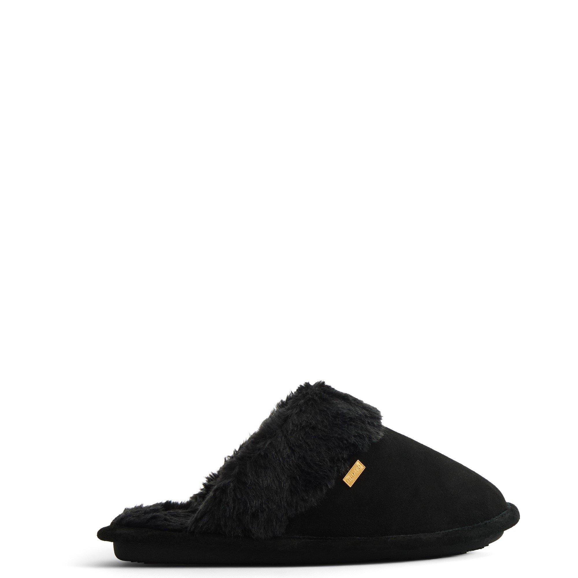 Black - Hunter - WOMENS MULE SLIPPER - 1