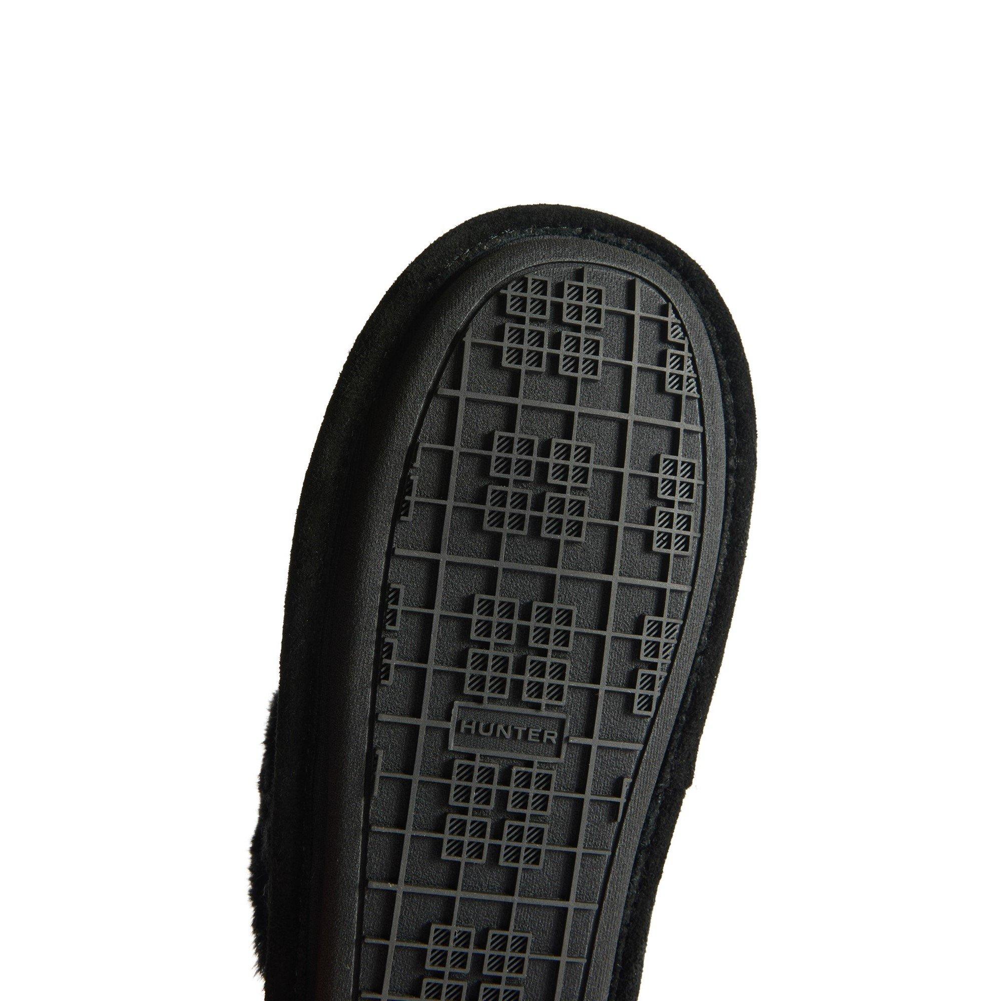 Black - Hunter - WOMENS MULE SLIPPER - 5