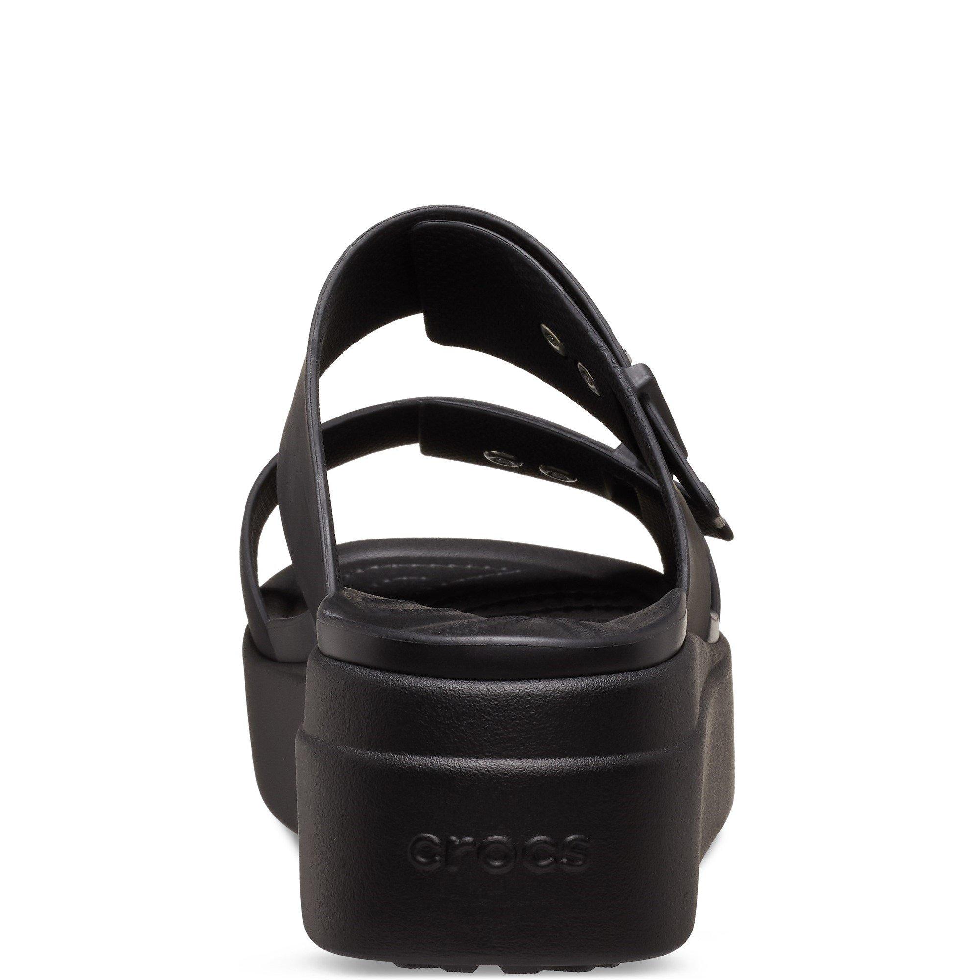Black - Crocs - Brooklyn Sandal Low - 3
