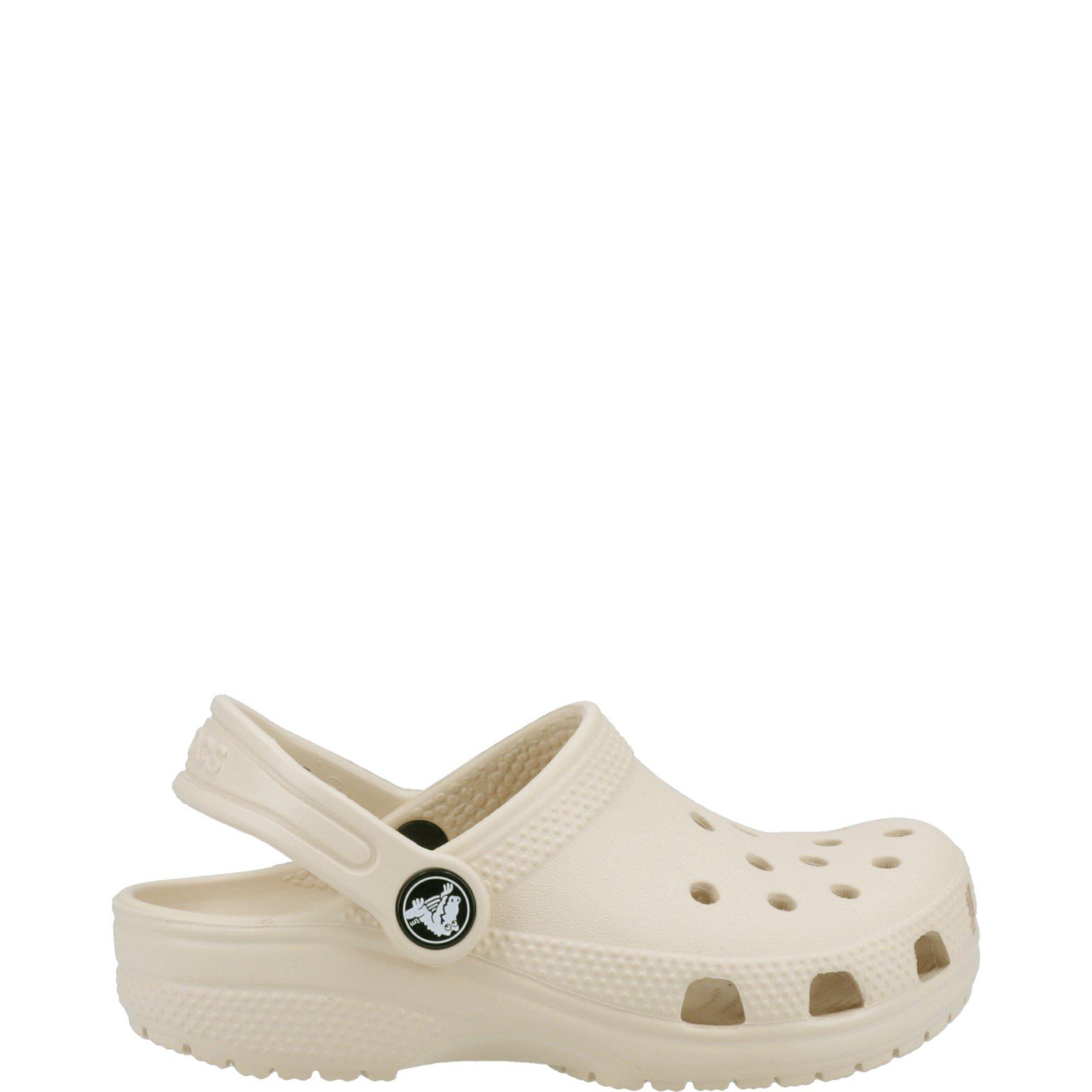 Light Grey - Crocs - Kids' Classic Clog - 1