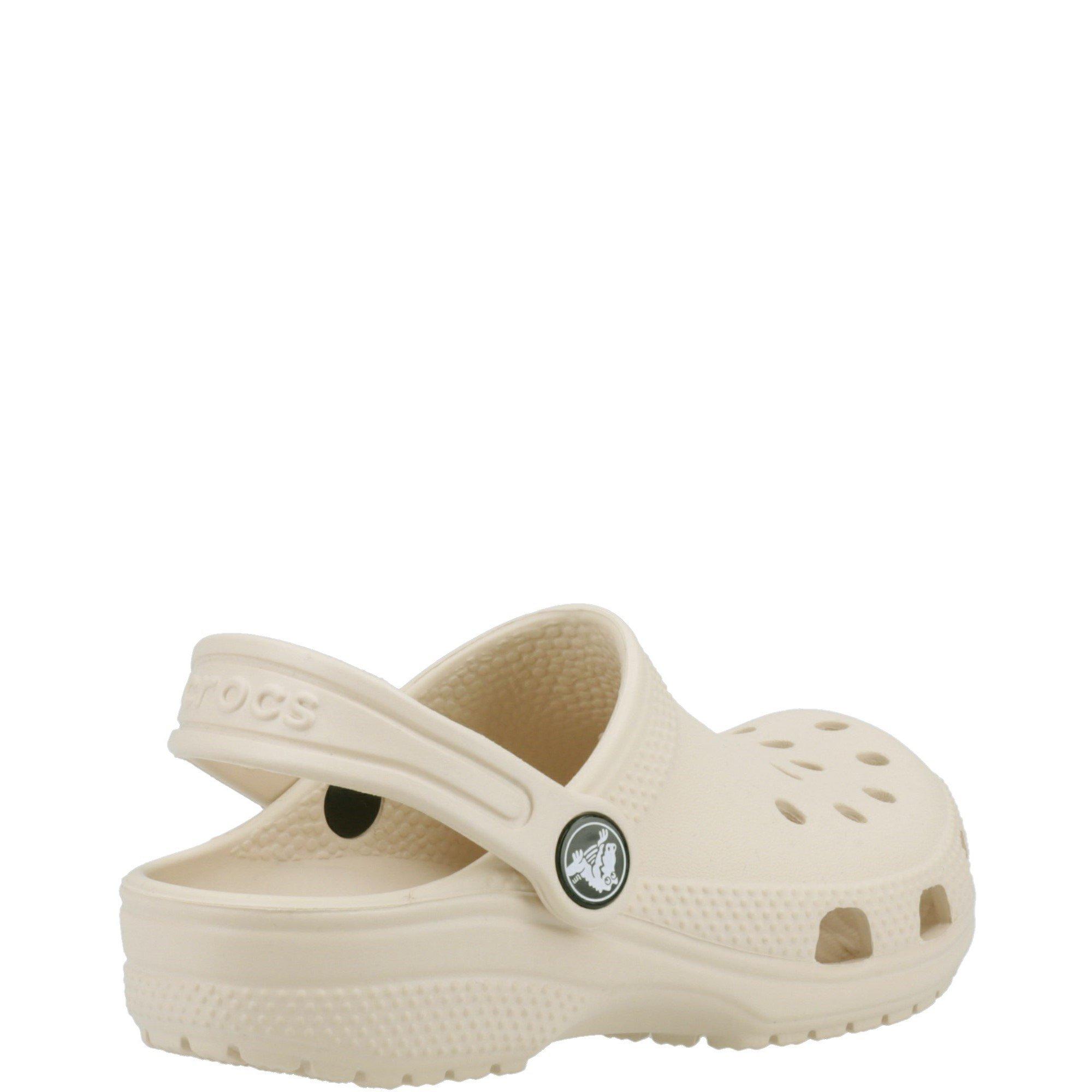 Light Grey - Crocs - Kids' Classic Clog - 3