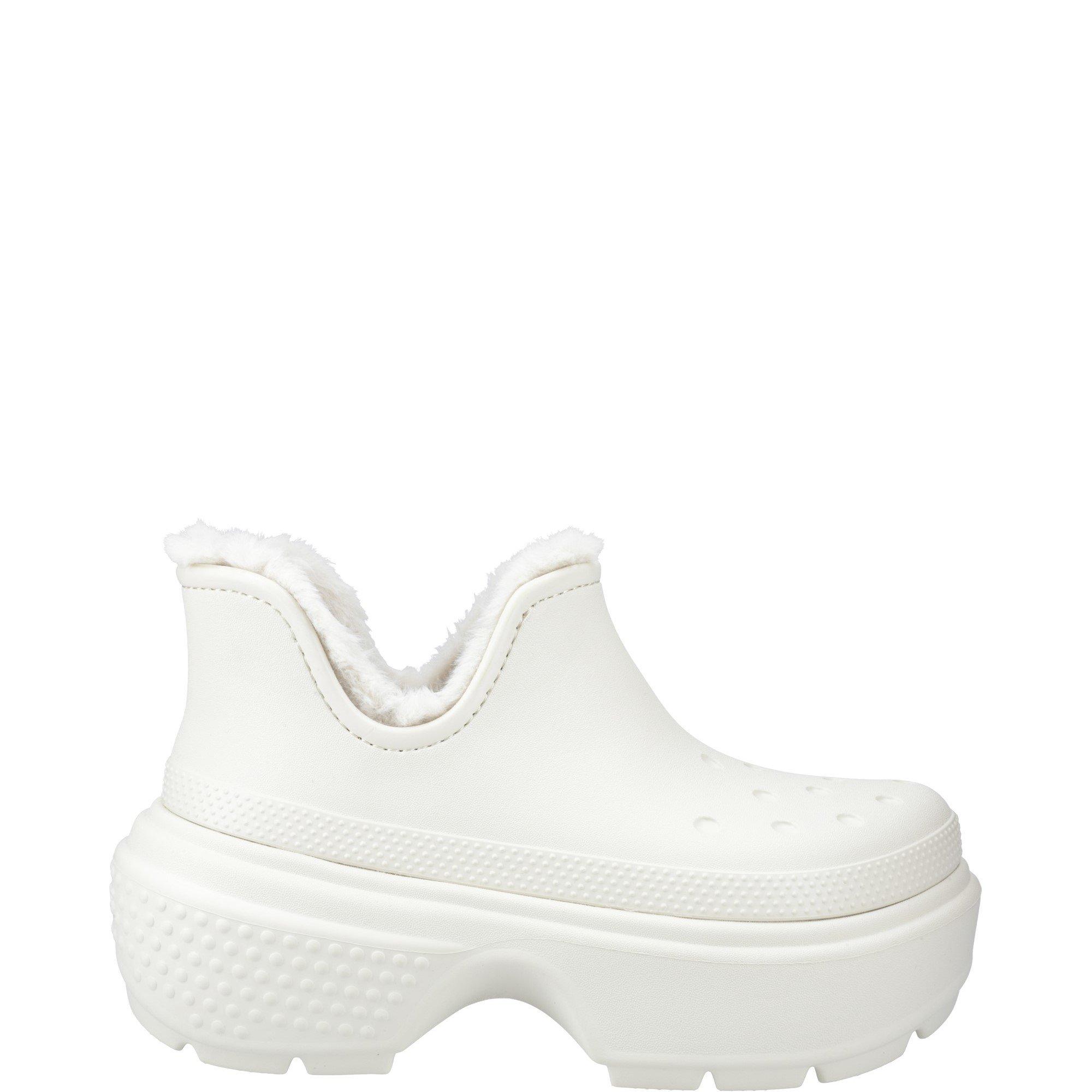 White - Crocs - Stomp Shorty Boot - 1