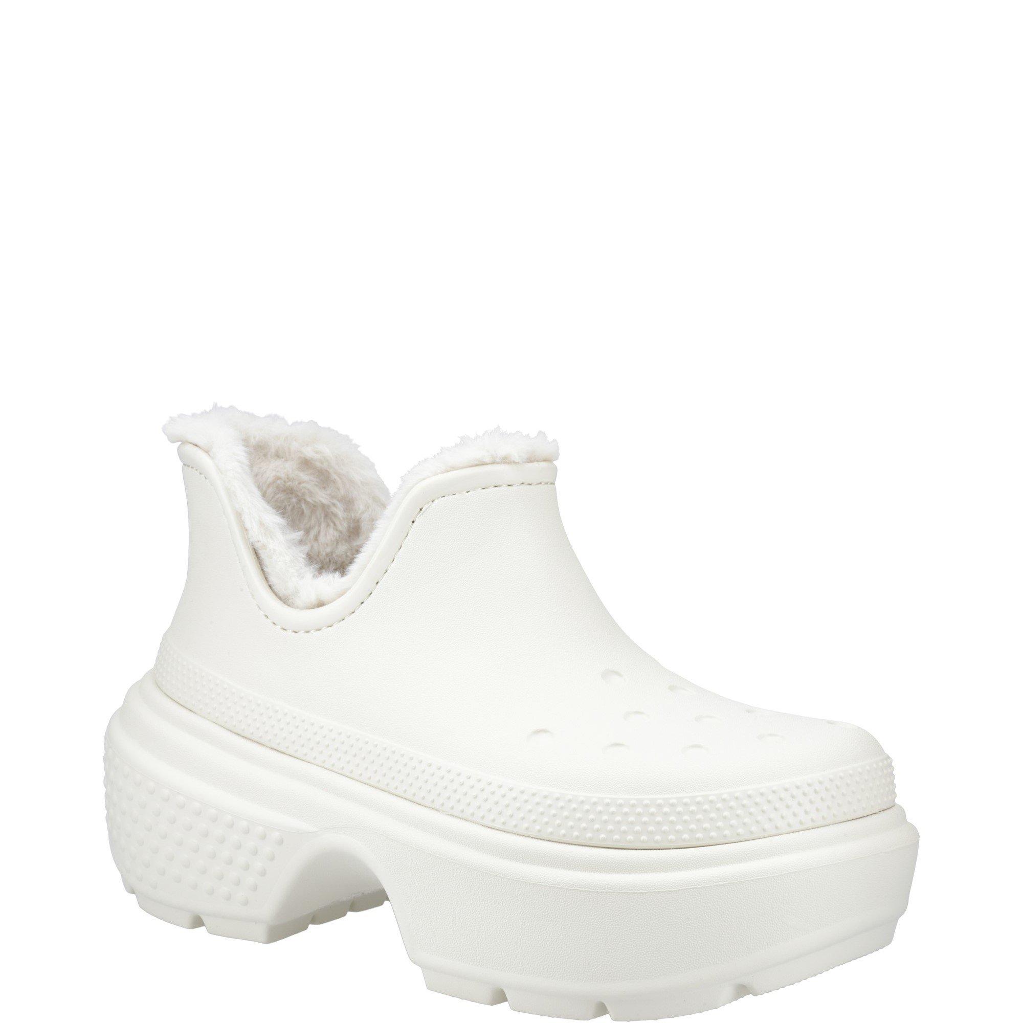 White - Crocs - Stomp Shorty Boot - 2