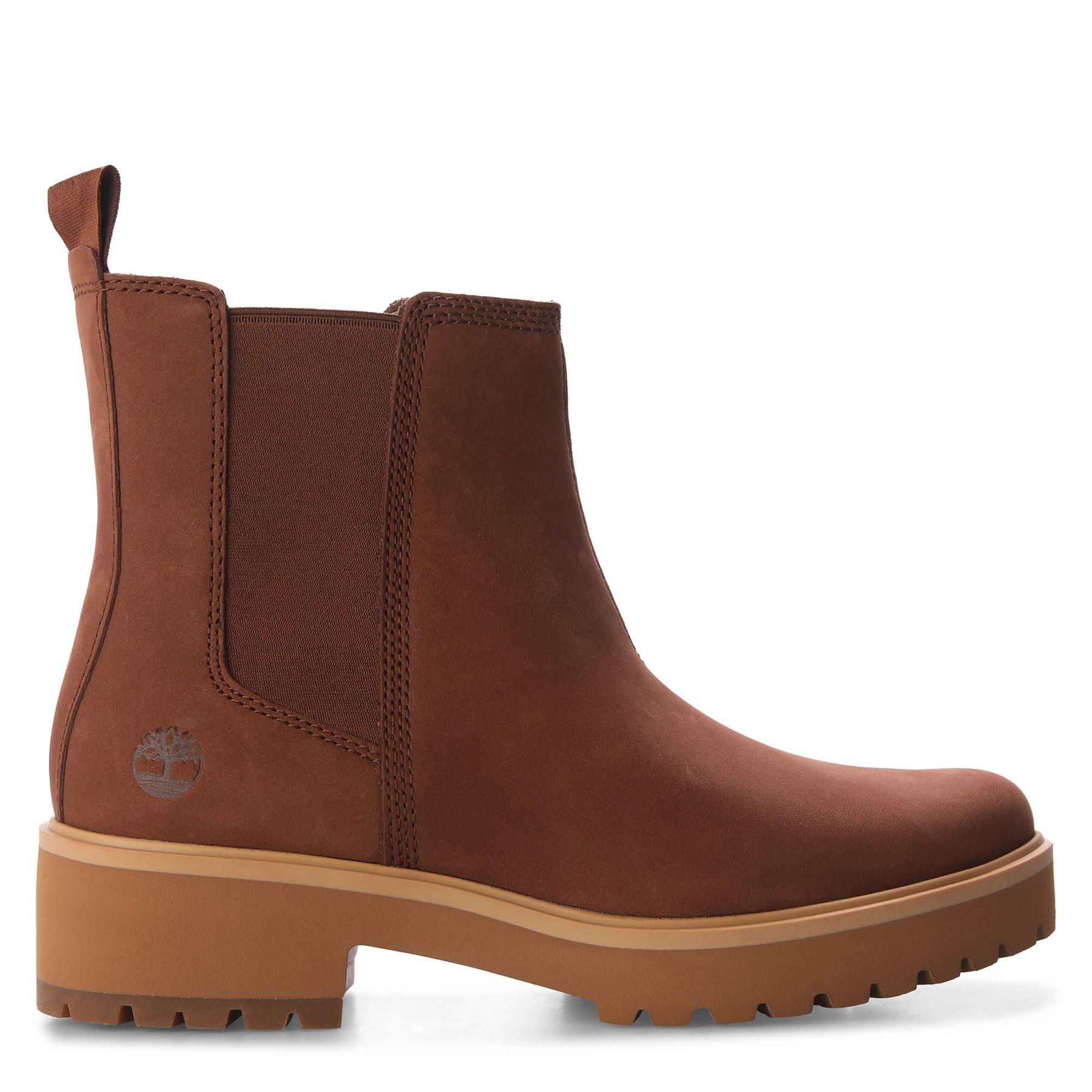 Timberland Women's Carnaby Cool Mid Chelsea Boots - Brown - UK 6