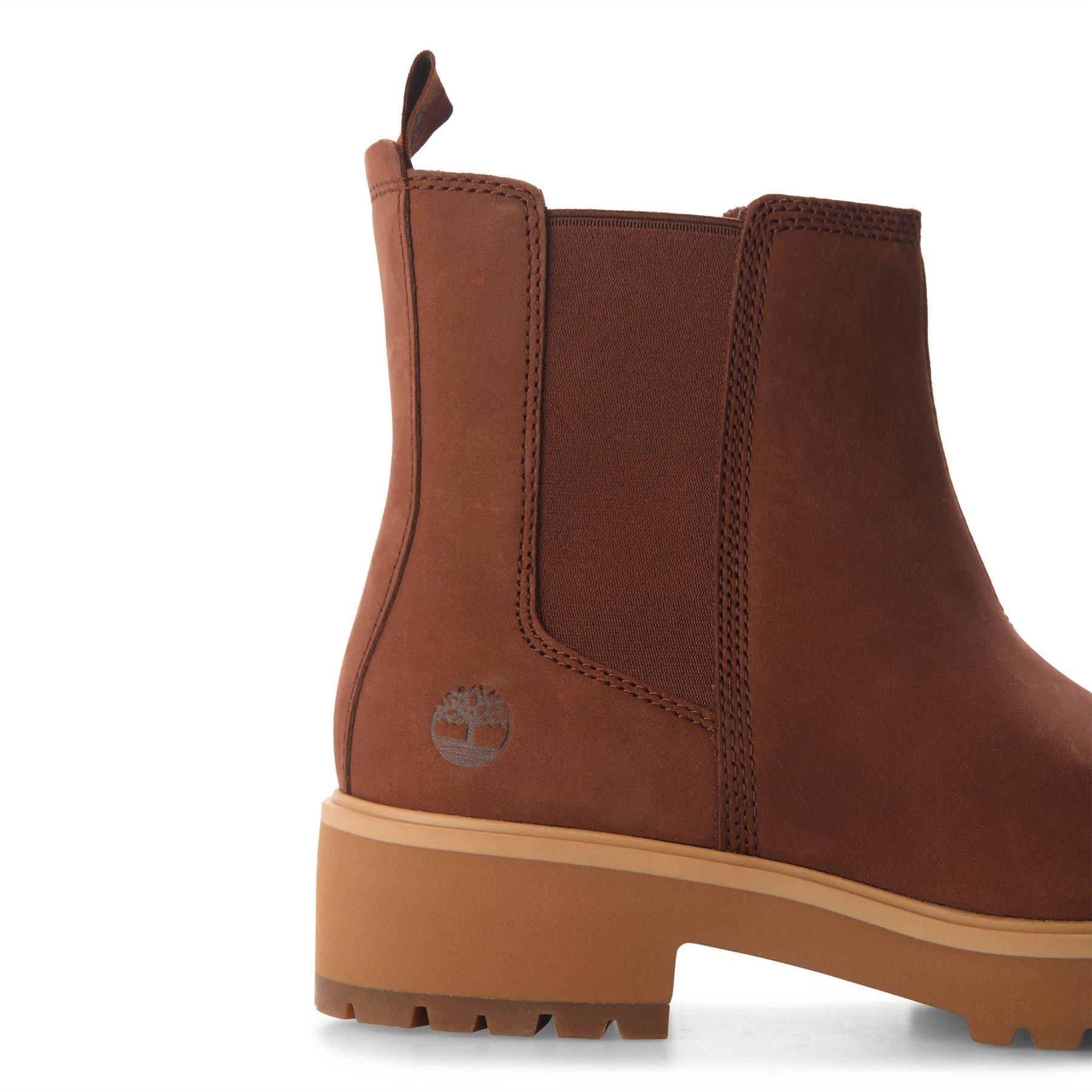Brown - Timberland - Carnaby Cool Mid Chelsea Boots - 4