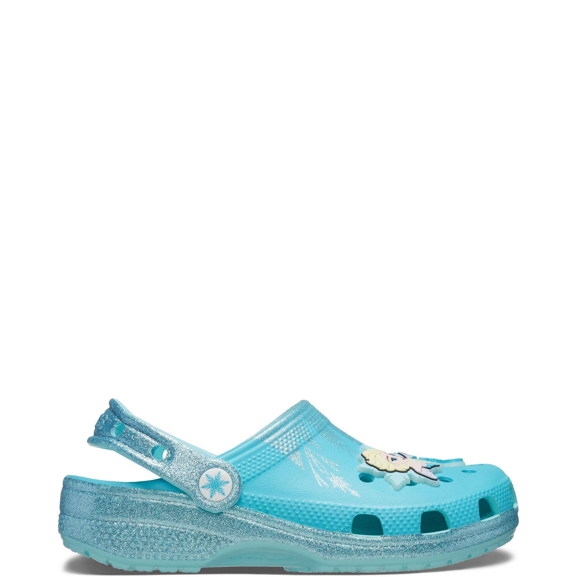 Turquoise - Crocs - Frozen Elsa Clog - 1