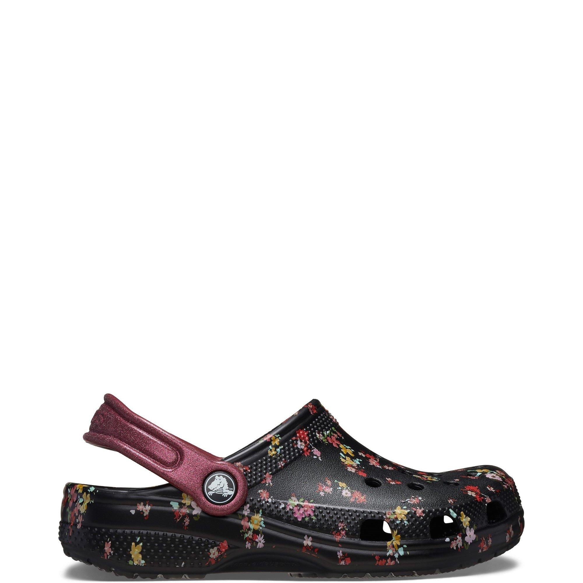 Black - Crocs - Classic Graphic Clog - 1