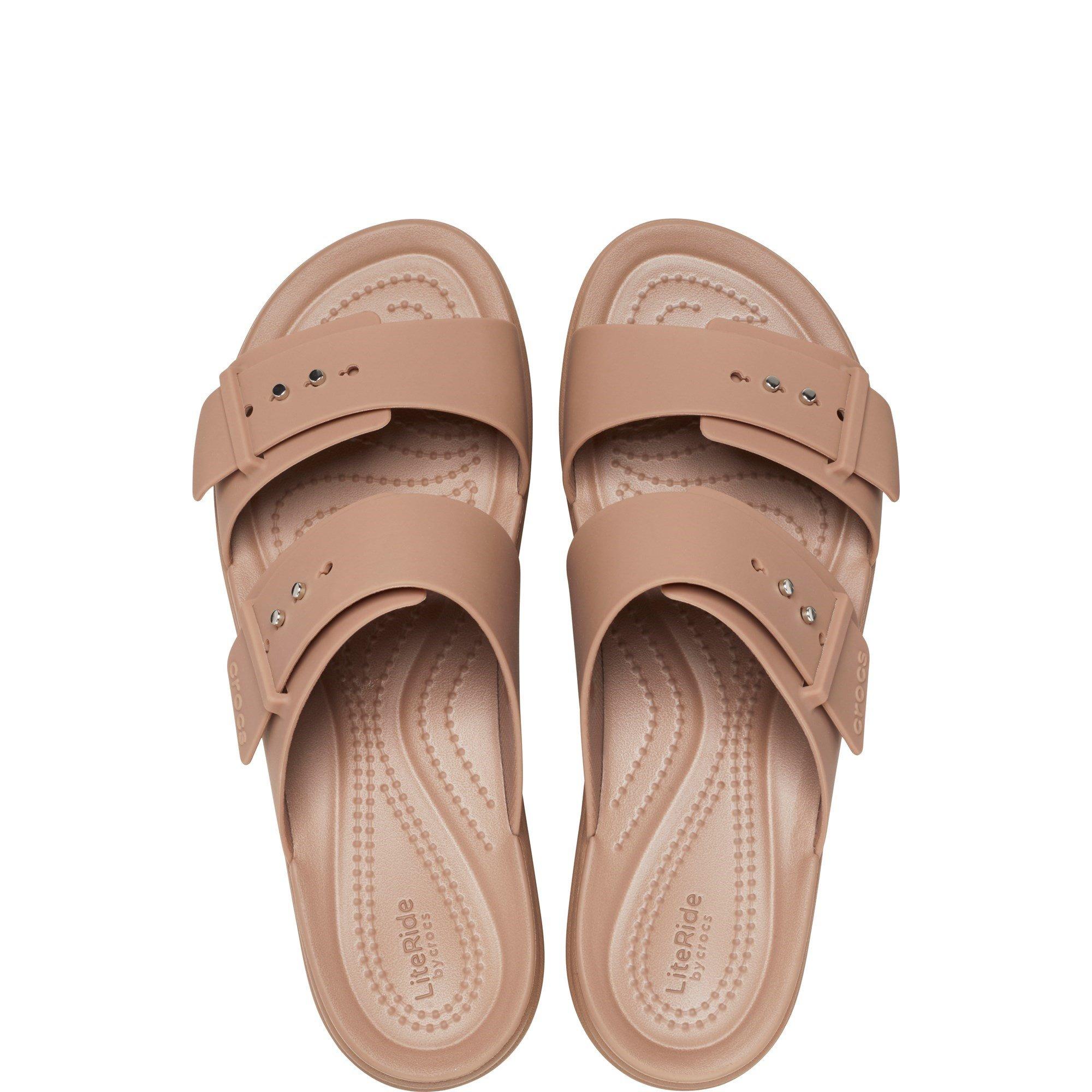 Light Brown - Crocs - Brooklyn Sandal Low - 4