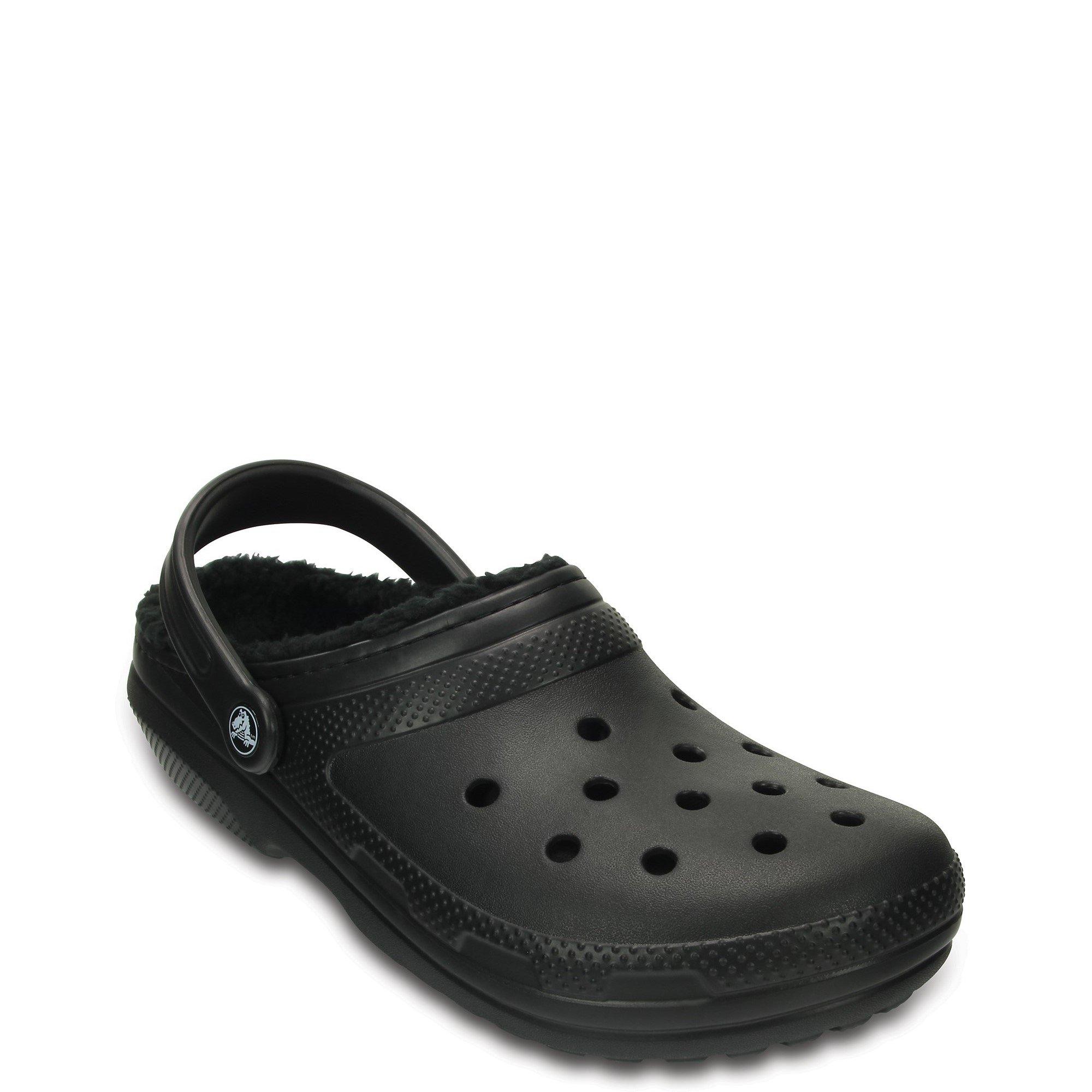 Black - Crocs - Men's Classic Lined Mule Slippers - 2