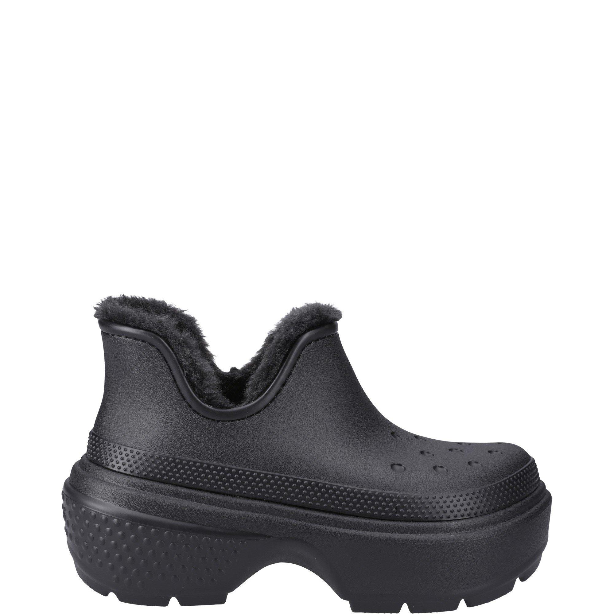 Black - Crocs - Stomp Shorty Boot - 1