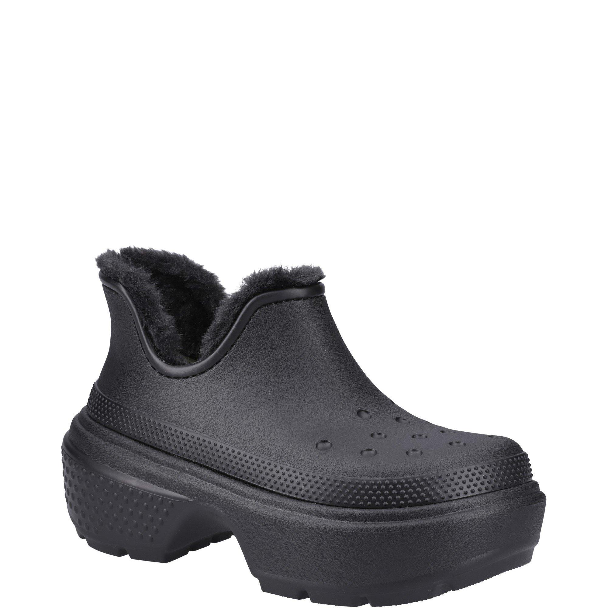 Black - Crocs - Stomp Shorty Boot - 2