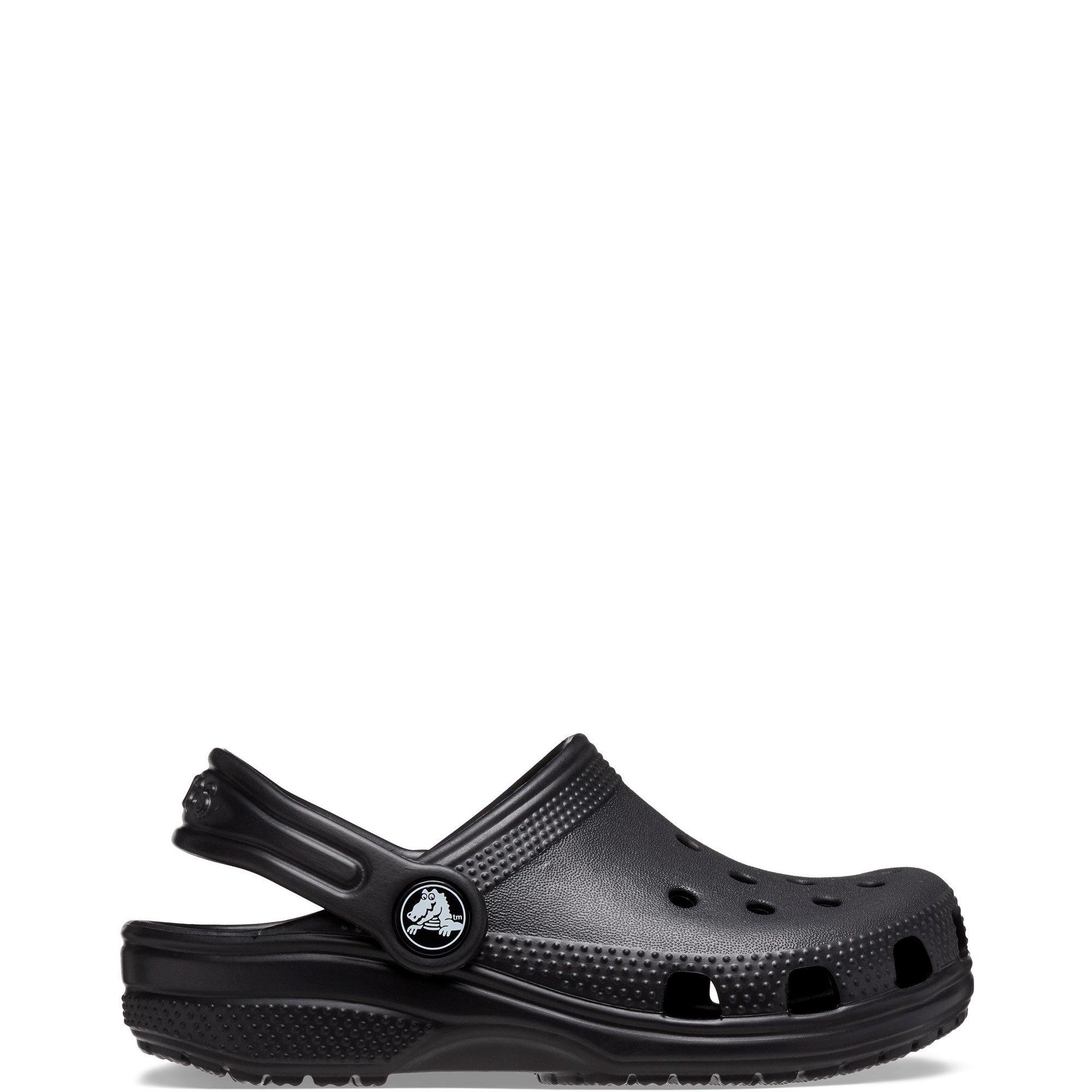 Black - Crocs - Kids' Classic Clog - 1