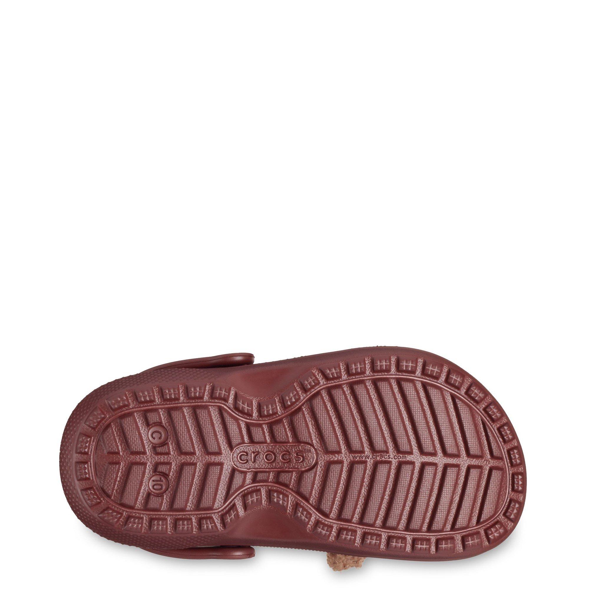 Brown - Crocs - Toddler Classic Lined Clog - 5