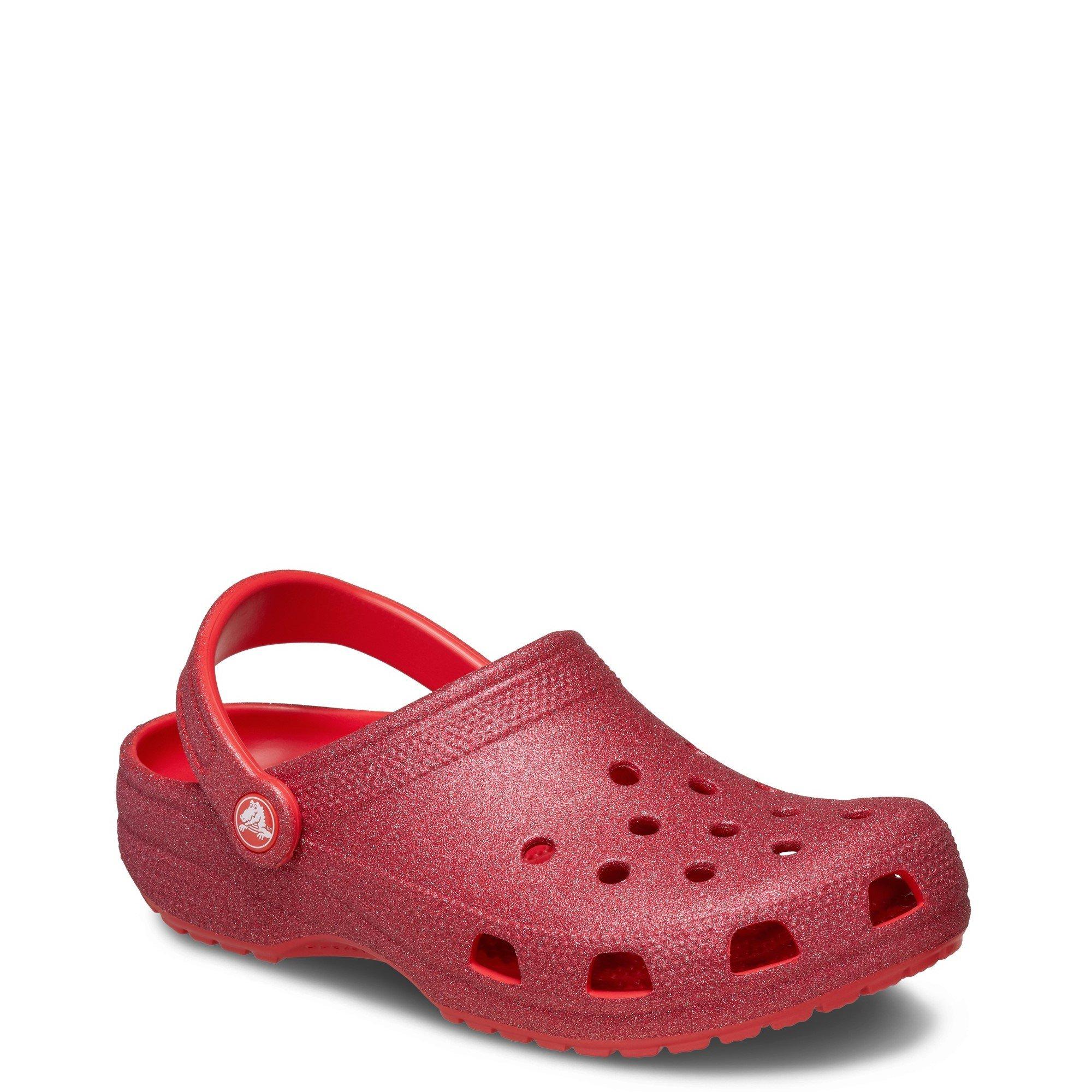 Red - Crocs - Classic Glitter Clog - 2