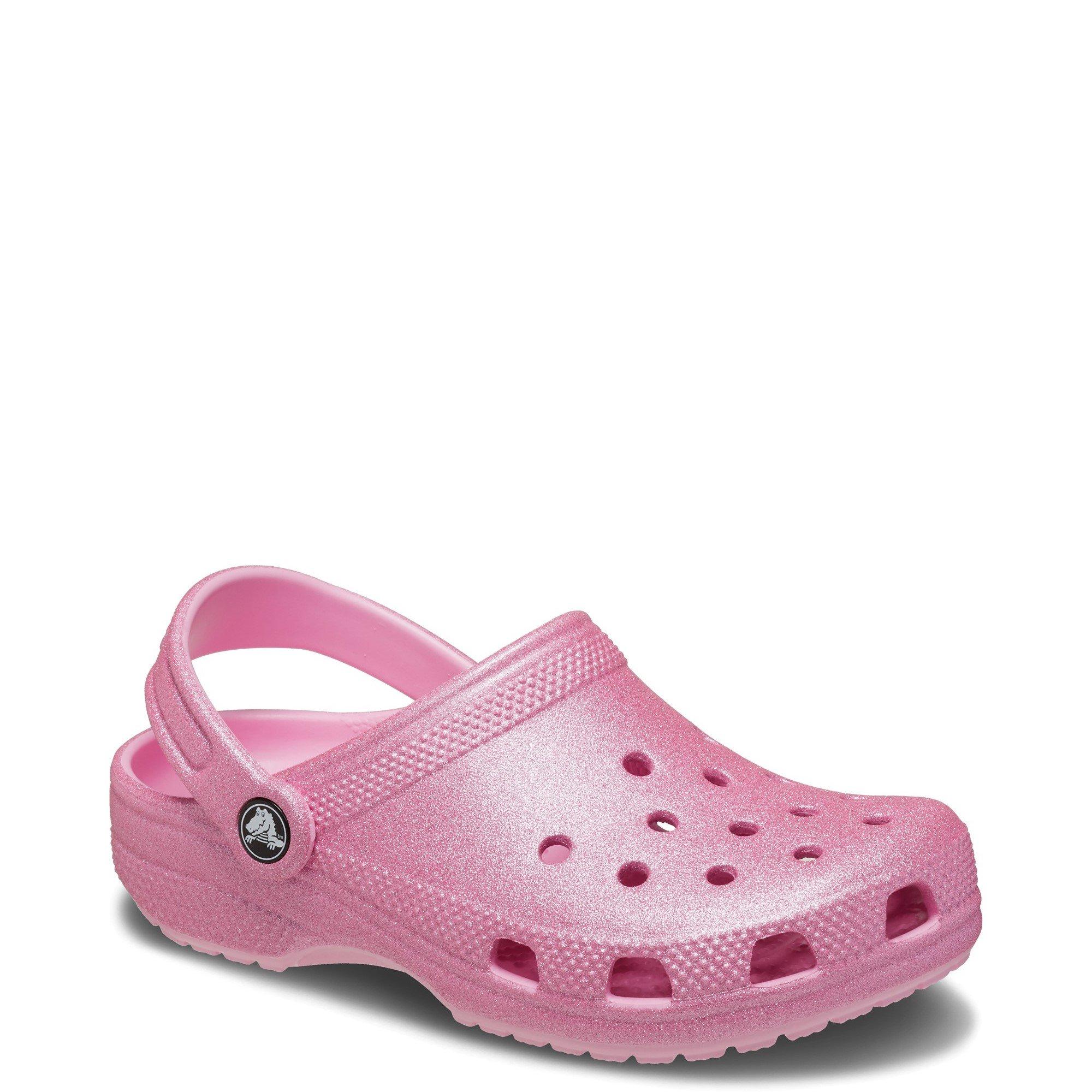 Pink - Crocs - Classic Glitter Clog - 2