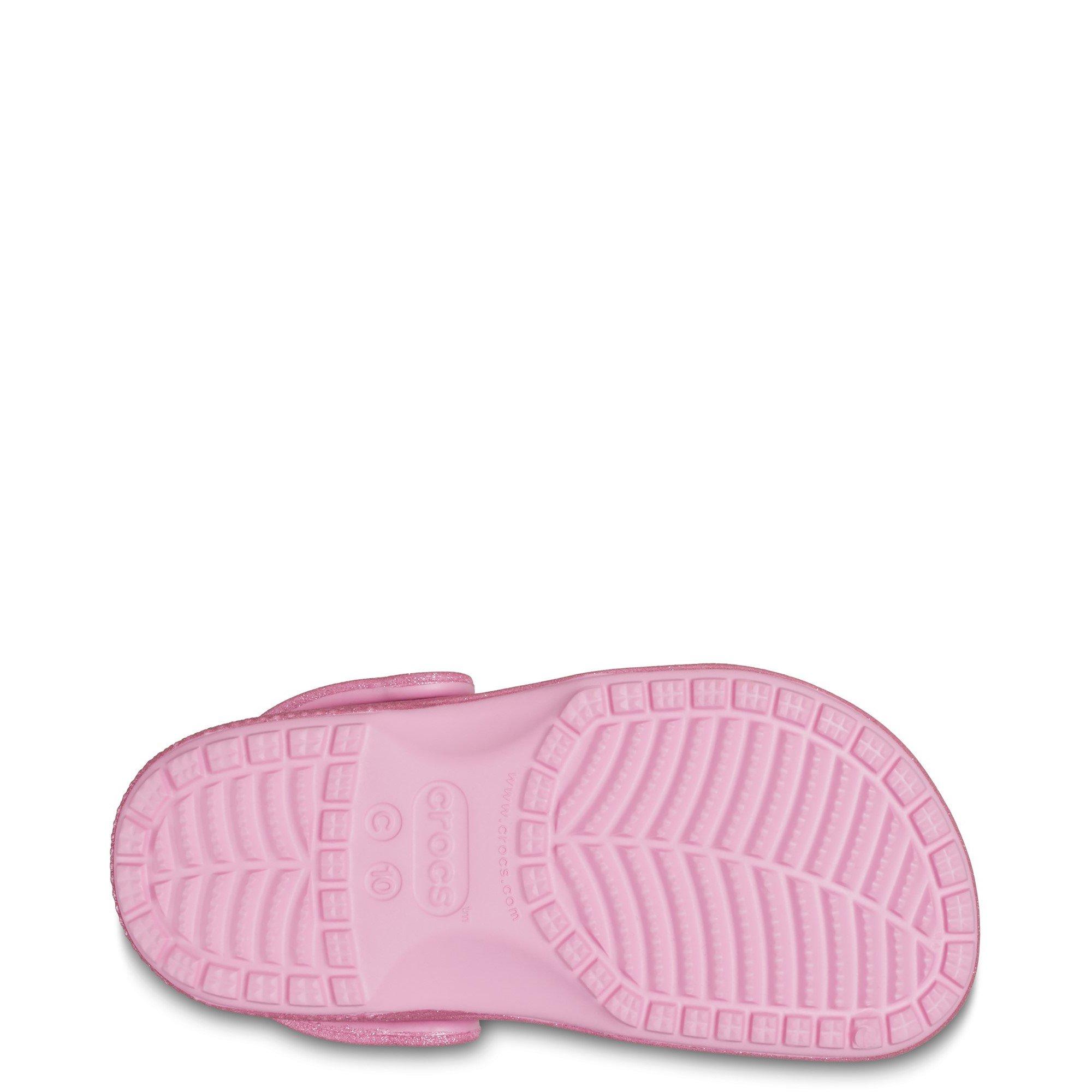 Pink - Crocs - Classic Glitter Clog - 5