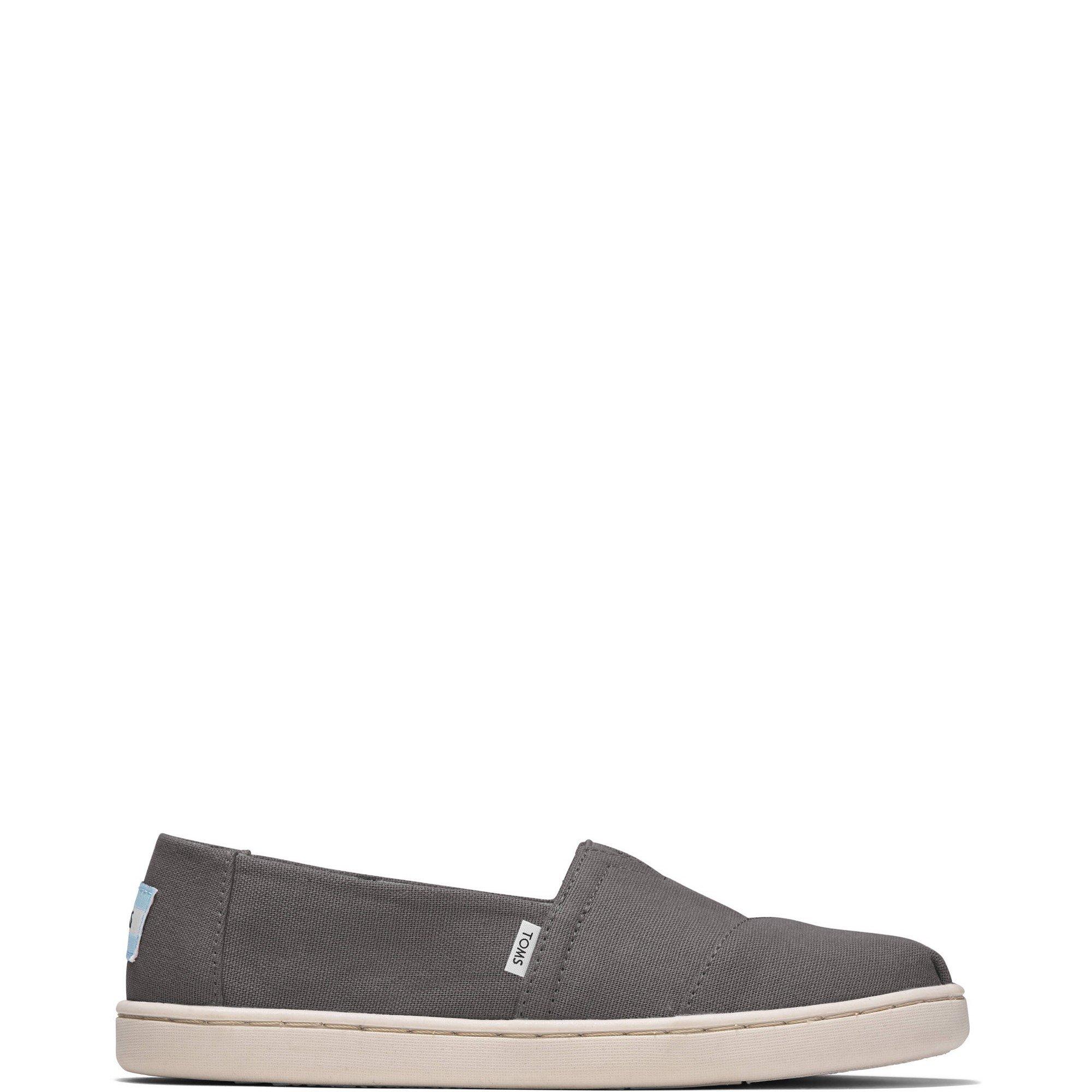 Grey - Toms - Alpargata Canvas Shoe - 1