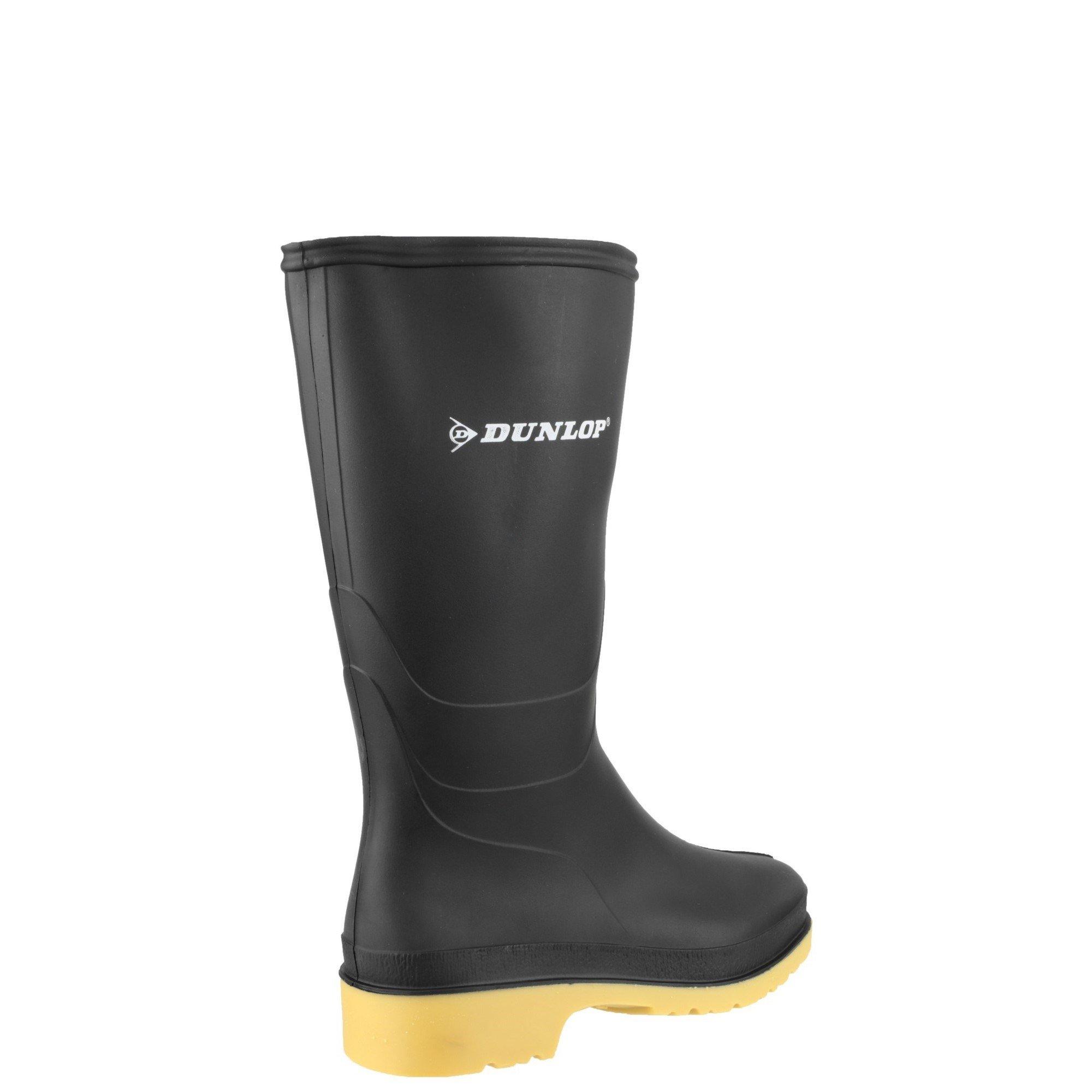 Black - Dunlop - Dull Wellington - 3